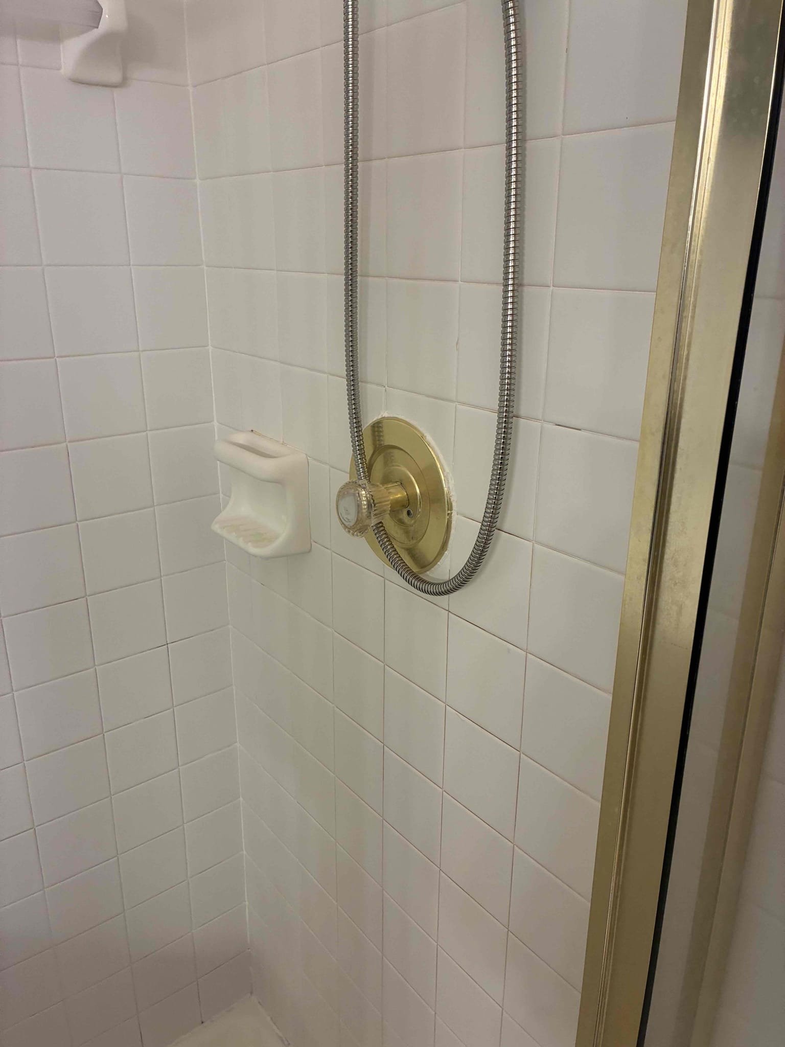 Upon arrival, customer stated, continuous drip from shower in master bath. Check pressure to ensure no additional issues. Pressure is good. Gave customer option for replacement of cartridge. After approval be began work shut off water and replaced moen cartridge.  After work was complete checked for leaks in proper function.