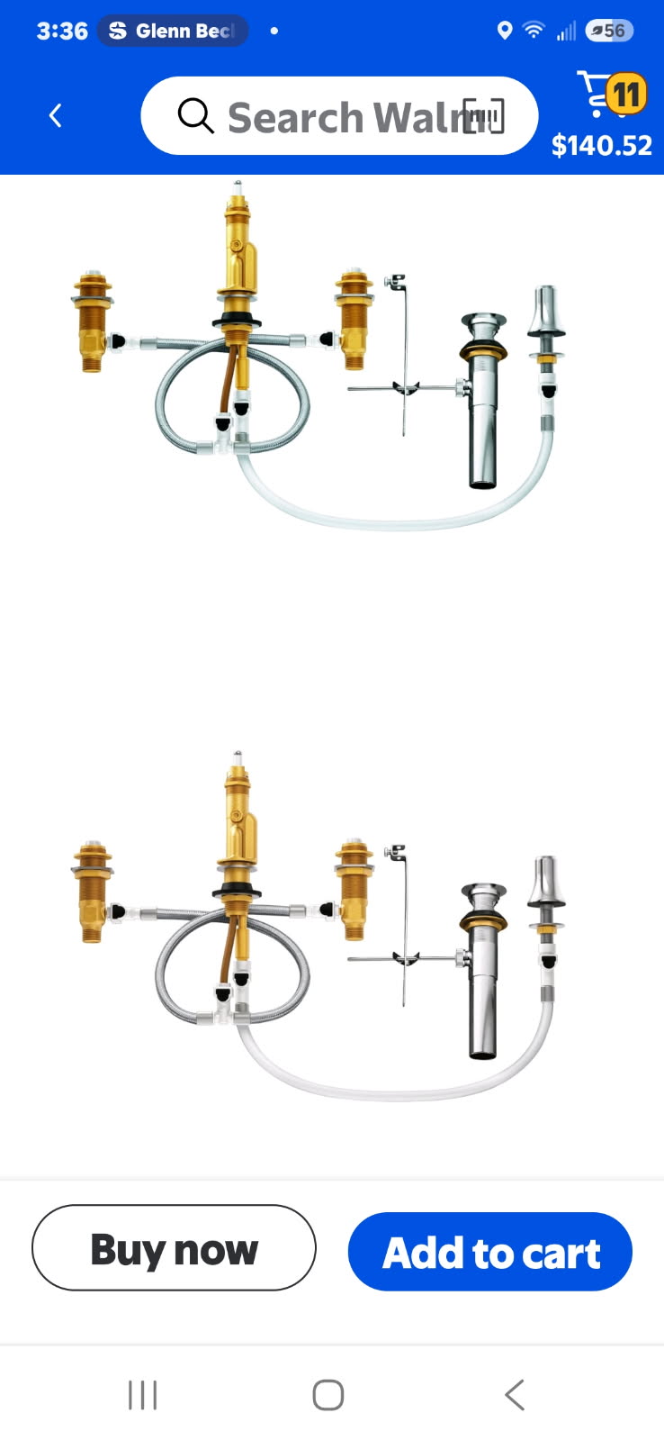 Customer is wanting new bidet installed. Helped customer order new bidet and faucet. Once bidet arrives will return and install new bidet. Left estimate for next visit