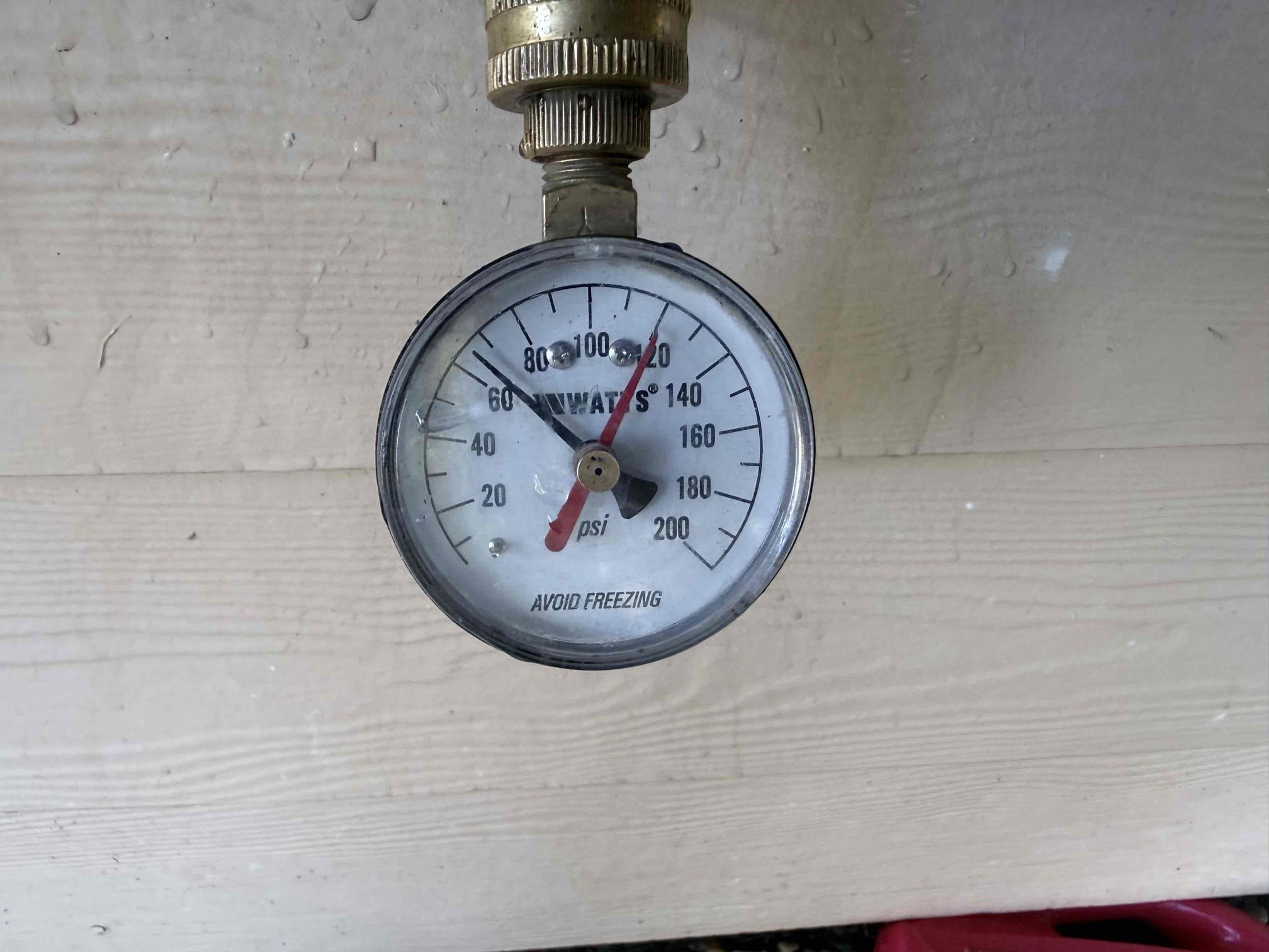 Returned to relocate and install new PRV and whole home shutoff valve. Relocated PRV to where the main water first enters the home. Installed new the new ball valve and PRV. Turned water on to the house to check for leaks and found no leaks. Set houses pressure to 65 psi. No leaks upon departure 