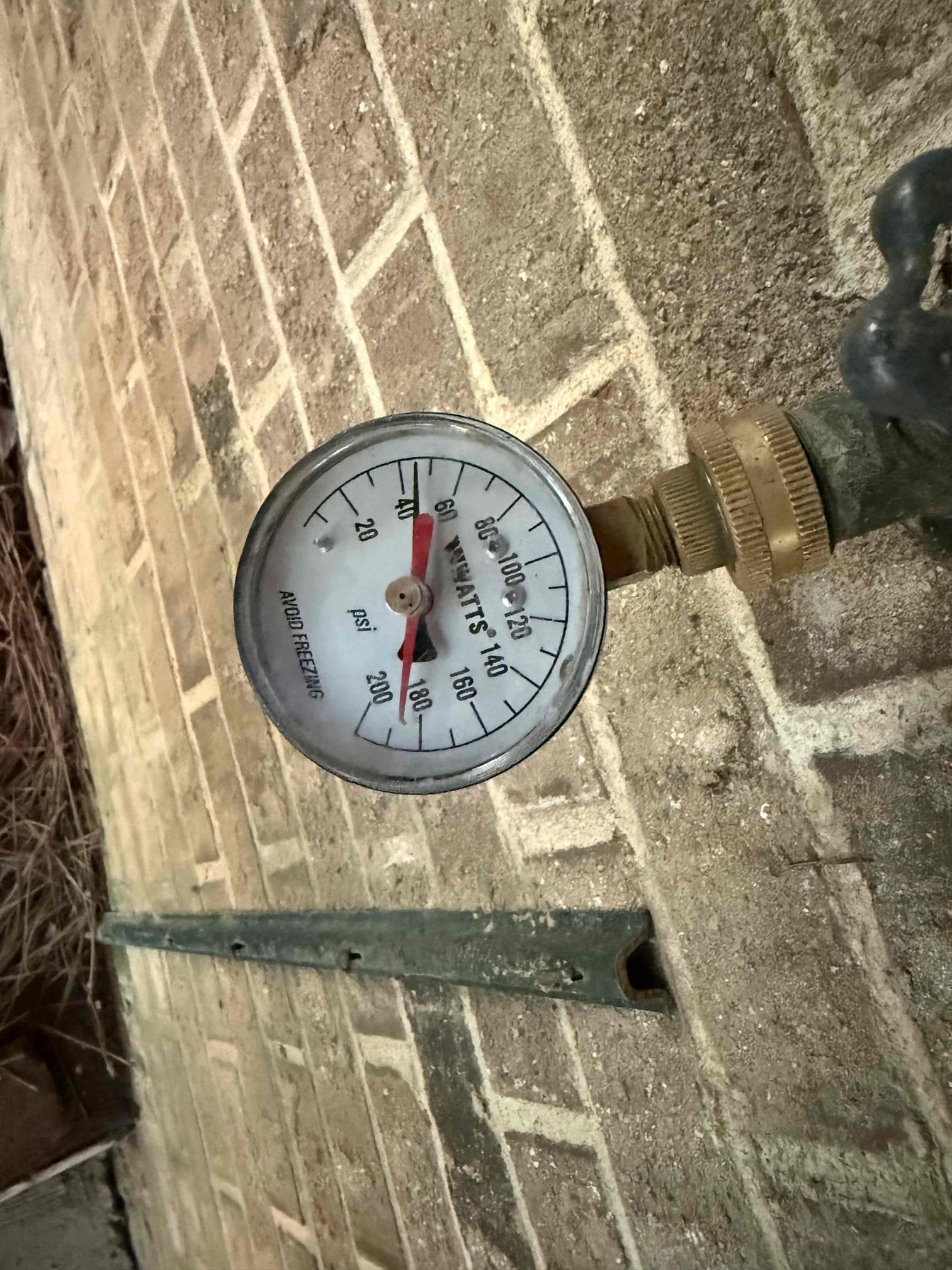 Customer getting low pressure throughout the house and a 6 inch cleanout is broken upon arrival. Customer stated they have been dealing with a pressure issue for a few years now and no one can figure out what’s causing it. Customer also stated he believes his lawn guy may have broken off the cleanout. After checking pressure it was at 45 psi when a fixture is turned on the pressure would drop to 25-30 psi. Checked pressure at front hose Bibb and found it to be at 150 psi. Informed customer he would need a high pressure prv installed before a regular prv, informed customer we could dig up the 6 inch and add a new cleanout. Gave customer estimate, customer is wanting to do the prv. Informed customer I would need to check on lead time before having him pay a deposit. 