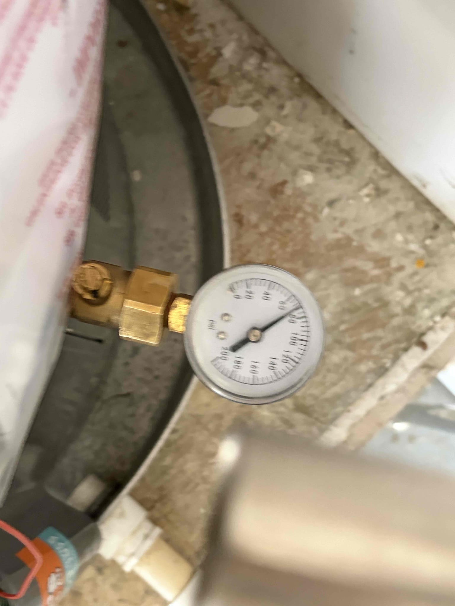Customer coming back to replace the water service line in the ground due to a possible slab leak and or underground leak that is undetectable