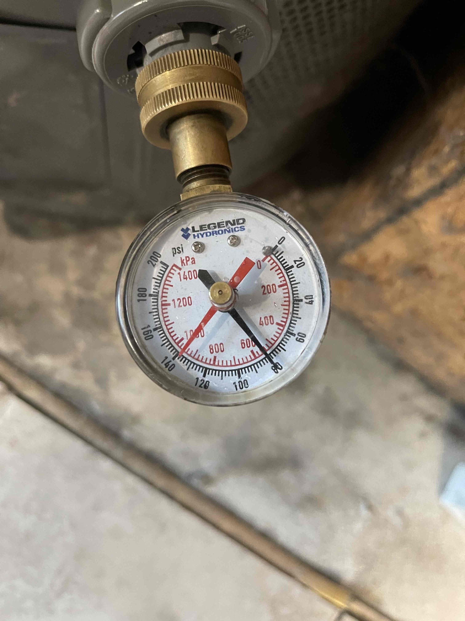 Came out for a water heater flush quote. Homeowner also asked some questions about a noise when they first run the shower in the morning. I believe from the way it was explained that it is due to the pipe heating up inside a stud going up to the shower, causing expansion and rubbing. We were unable to recreate the noise. Left quote to flush the water heater and a customer supplied toilet. Water pressure tested at 80 psi. We gave a quote to replace the PRV at the homeowners request because another plumbing company told him his PRV was bad. It appeared to be working when we checked the pressure. Replacing the PRV will require removing the water heater to gain access to where the PRV is installed. Homeowner getting more quotes before they decide. 