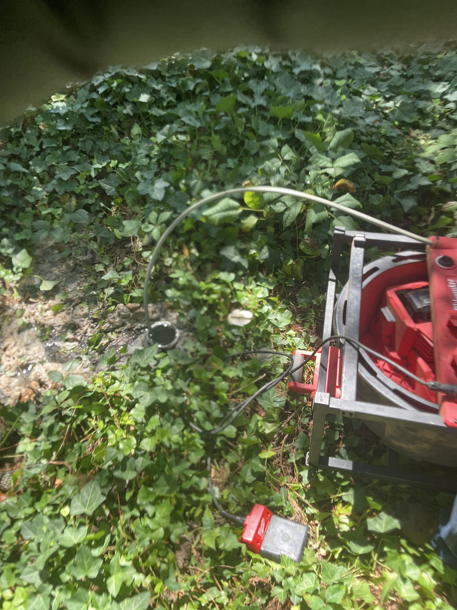 Cleared the main line blockage with sewer chain snake equipment, no warranty because of roots issue and customer aware of it . 