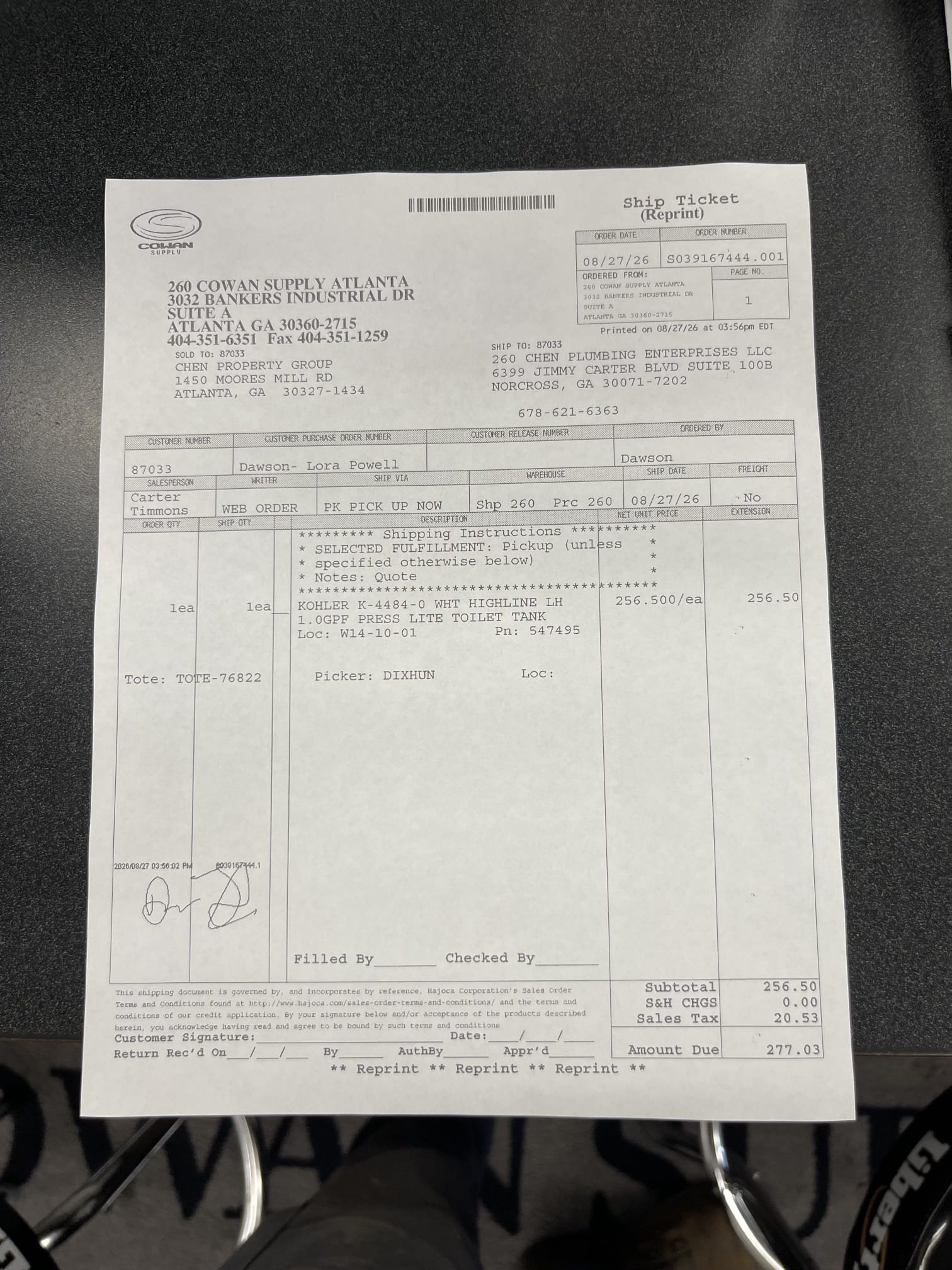 Came out for a high water bill. We dug up the meter and confirmed a leak. Closed the main valve inside the building and the leak stopped, so we concluded issue was inside the building. Found a pressure assist toilet that was shut off but still leaking. The bladder inside the pressure assist mechanism had ruptured, causing toilet to run non stop. Building owner believed they had the water shut off, but the stop valve was not able to close all the way and the toilet was still running. We checked water pressure and found it was at 100 psi, and had also ruptured the bladder on the water heater expansion tank, as both bladders are rated for up to 80 psi. Notified building owner and received approval to replace the PRV, the toilet pressure assist mechanism, and the water heater expansion tank. Attempted to shut off the water at the meter and found the curb stop spins but does not shut off the water. We were able to close the gate valve before the PRV inside the building but had to leave it i