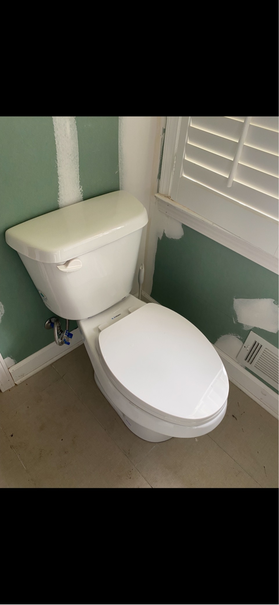 Installation of pedestal sink and Western toilet