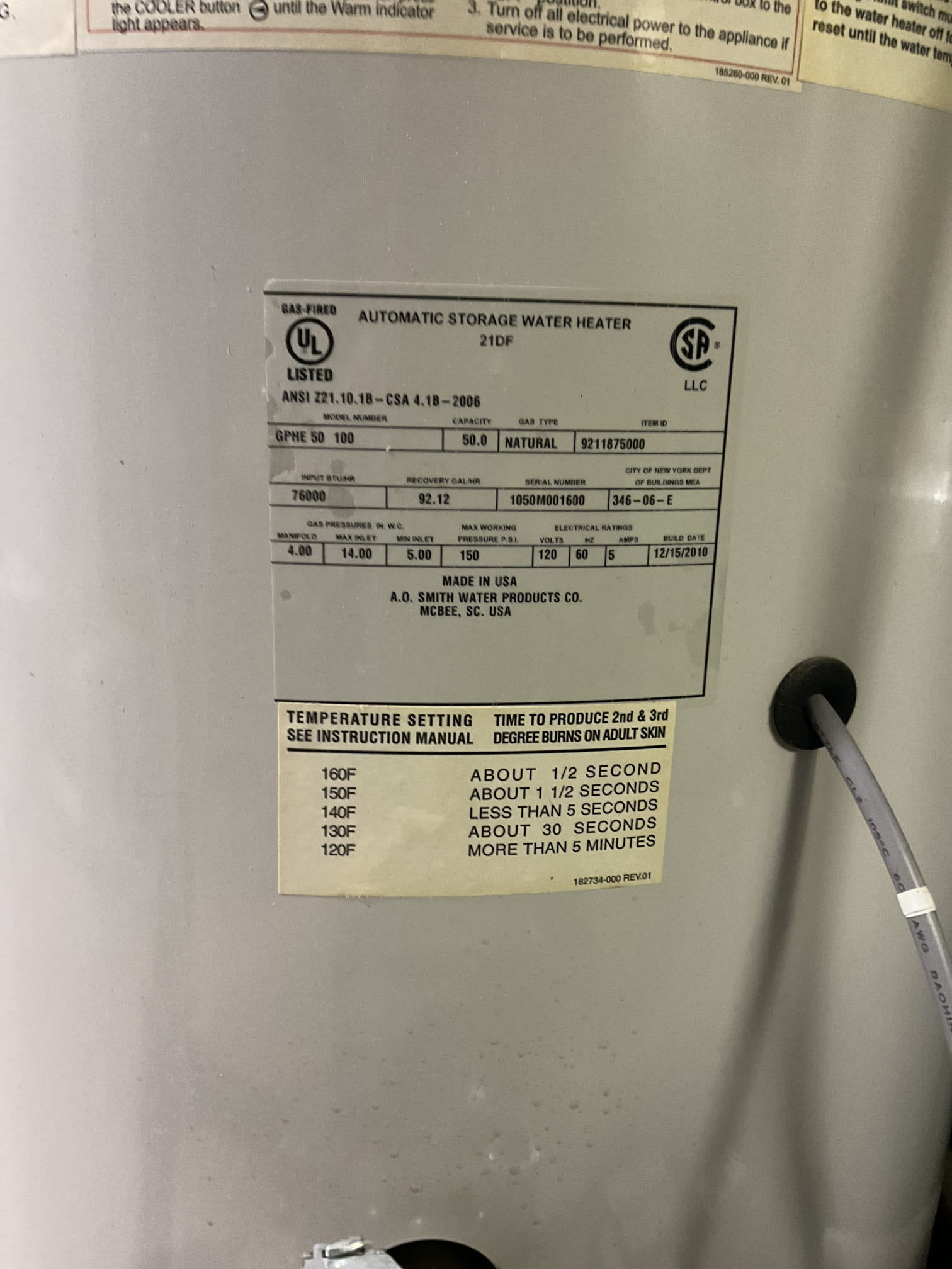Clean the bathroom sink drain, replace a toilet supply line in basement, remove shower 