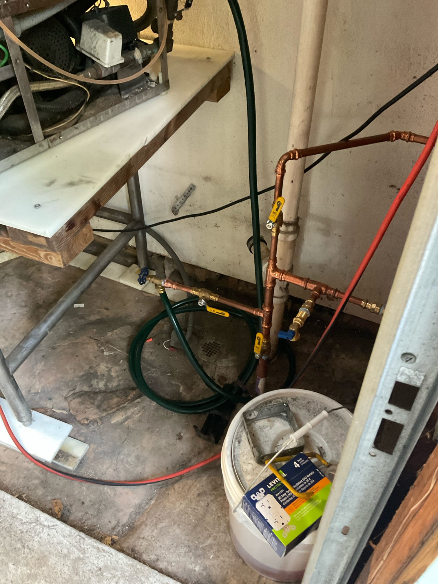 Customer stated that they needed connection for dishwasher. Installed boiler drain and now dishwasher can get. Tested and no leaks.