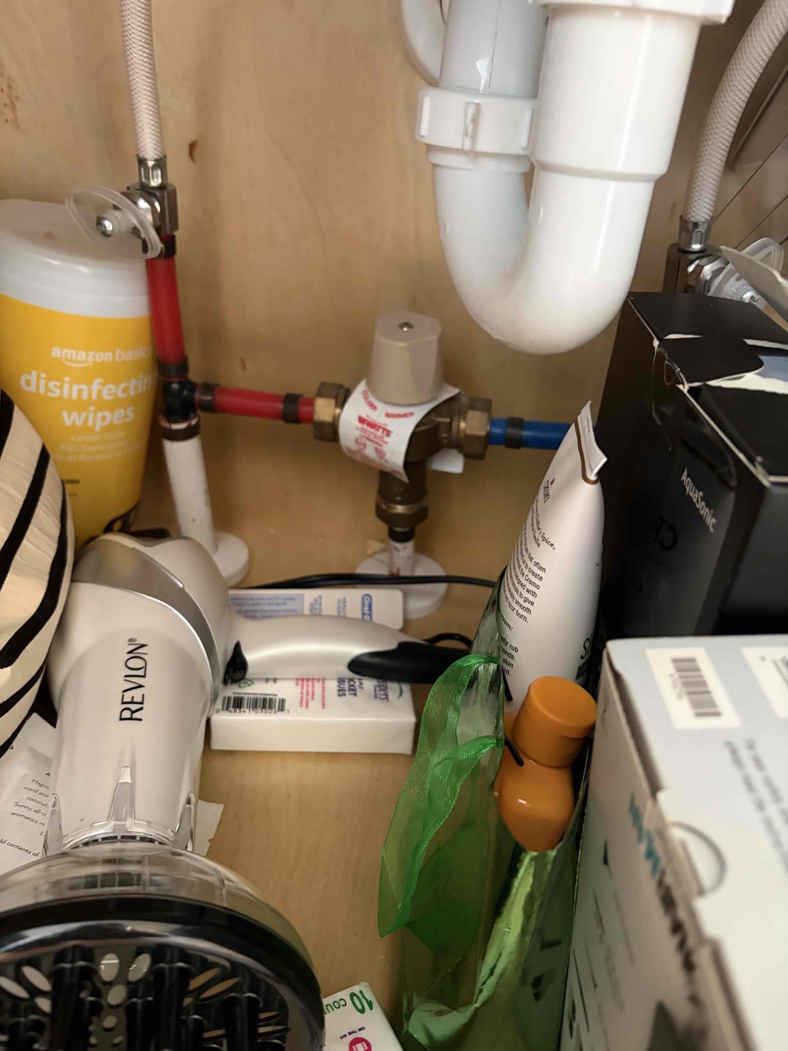 Upon arrival, customer states they’re experiencing lukewarm water throughout home. Found mixing valve in upstairs. Master bathroom informed customer mixing valve has failed and allowing water to mix. Water pressure is sitting at 100 psi, informed customer PRV has failed.