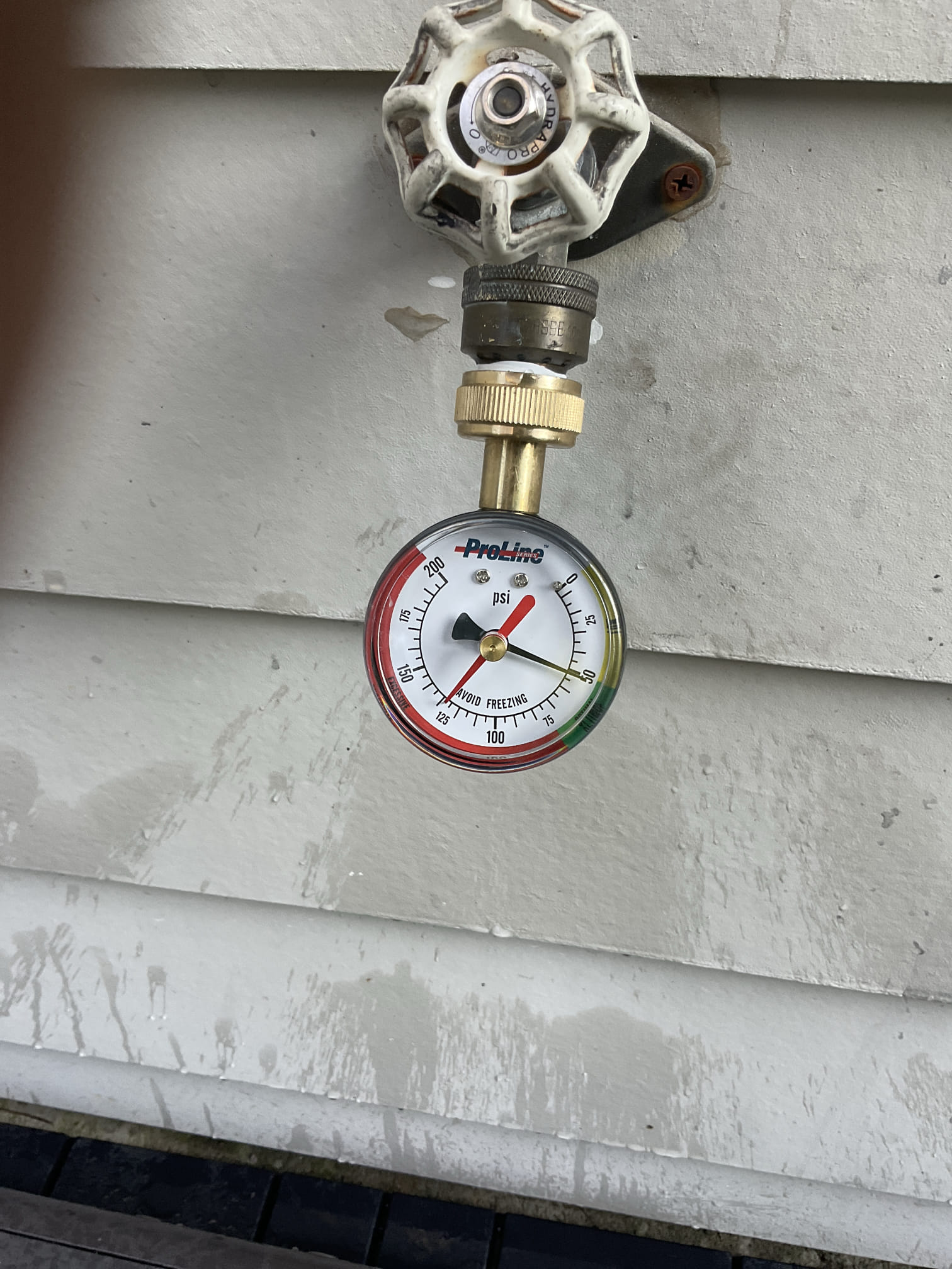 Hose bibbs leak , removed two vacuum breaker per customer request stop leaking . 