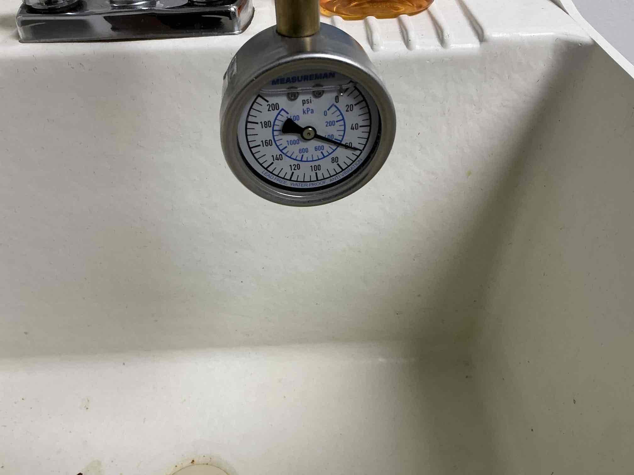 Customer reported hose bib near garage bent while accidentally backing into hose reel cannot find any leaks at this time on hose gave customer option to replace customer did not want to continue with replacement at this time, in kitchen found line to have 2P traps underneath the floor, which is not up to code also no visible vent was observed, with the combination of these things and food debris in the line we determined that the lines should be reworked and a Studor added to help facilitate draining of water left estimate for customer.