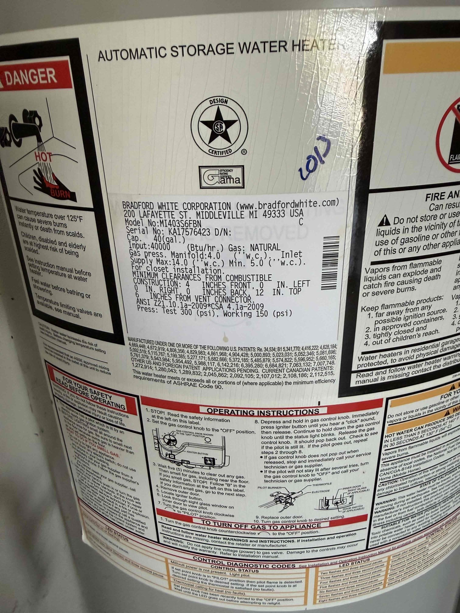 Customer having brown water come out when running hot side of any fixtures. Customer stated they had the 13 year old water heater flushed yesterday and the issue is still happening. Informed customer we could replace the water heater. Gave customer estimate, customer declined estimate.