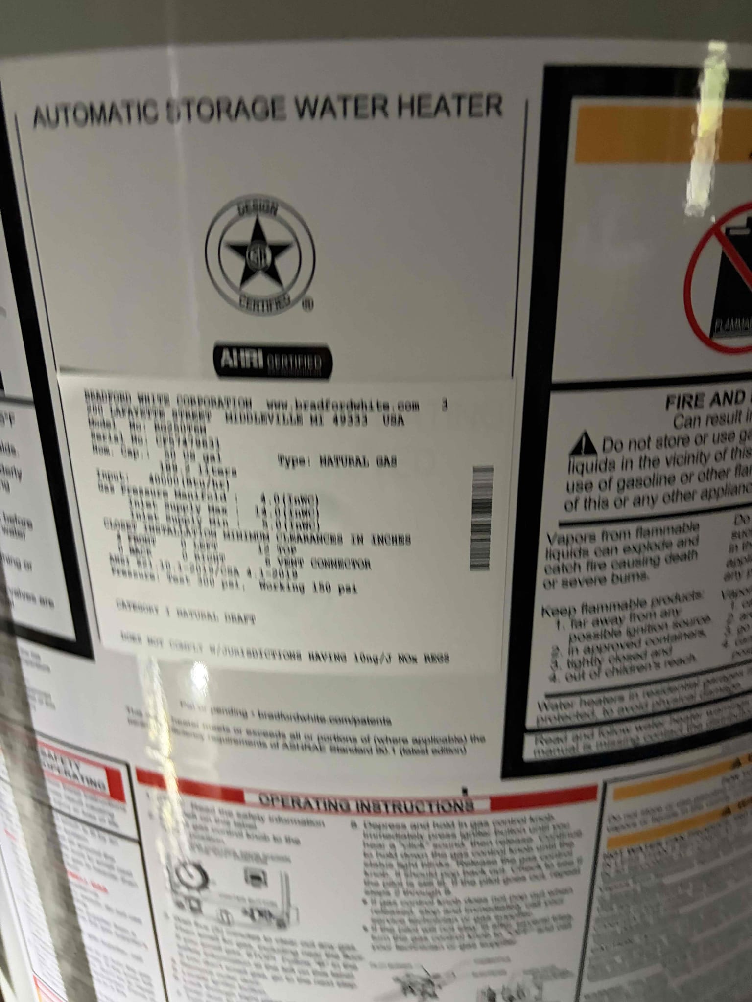 For this job the customer called us out to look at few things. To install a ro system under the sink in the kitchen, install two customer supplied bidets. So during my thorough inspection, I noticed the water pressure was to high per code and to high for a max working pressure for the ro system and the bidets. In order to install both of the those items, the Prv will need to be replaced. The customer that called us is a tenant, the tenant said it was good us to install the bidets. But I need the land lord to give us the approval. Before we can do any work we will have to have a conversation about the work wanting to be done.