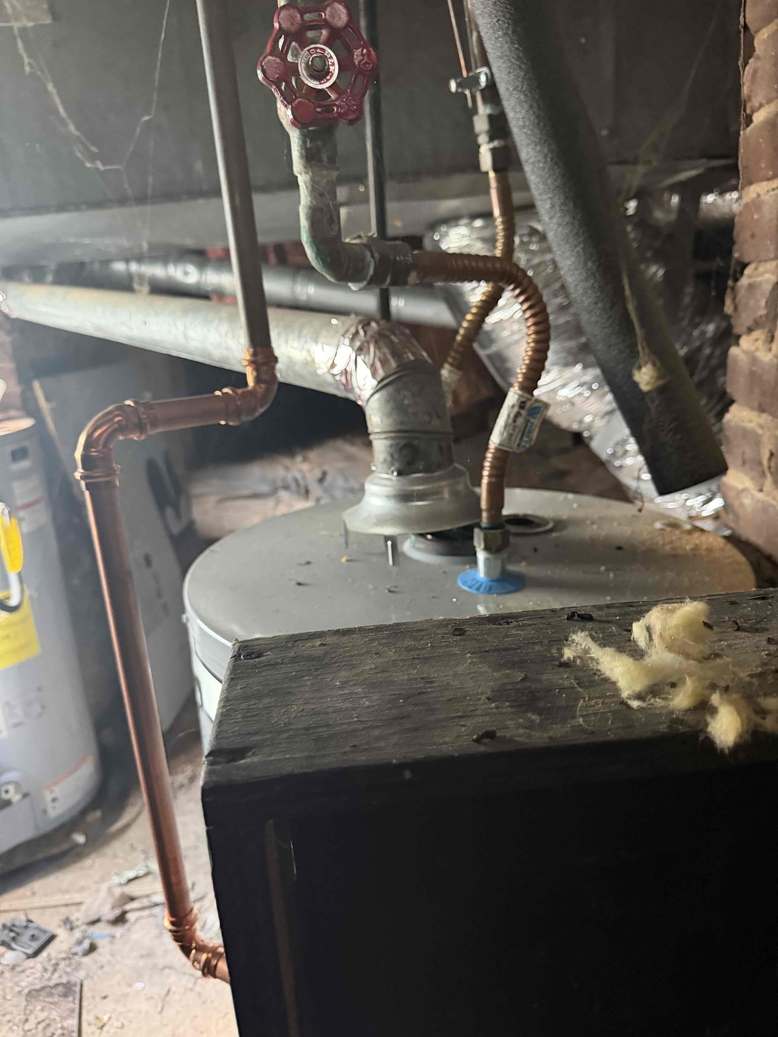Customer stated that they needed a sump pump installed. Also found water heater vent wasn’t properly installed. Went ahead and corrected water heater vent issue and email a quote to install sump pump.