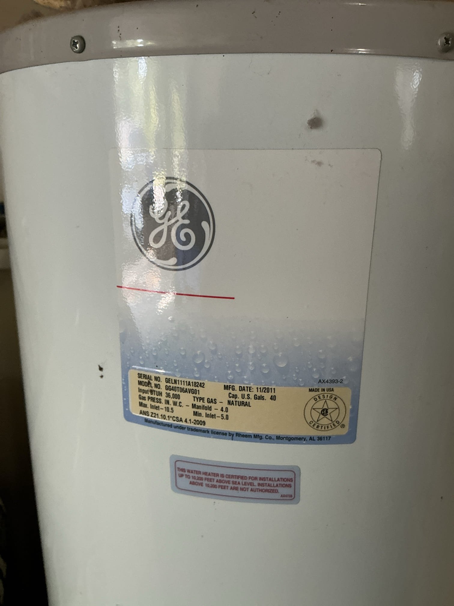 Diagnosed leak at dishwasher. Checked water line and drain line underneath. All is dry. Customer states notices water on sides. Older dishwasher and is leaking from door seals. Recommended appliance company to make repair or to replace dishwasher. Informed customers we do not work on dishwashers. 

Left estimate for new water heater 