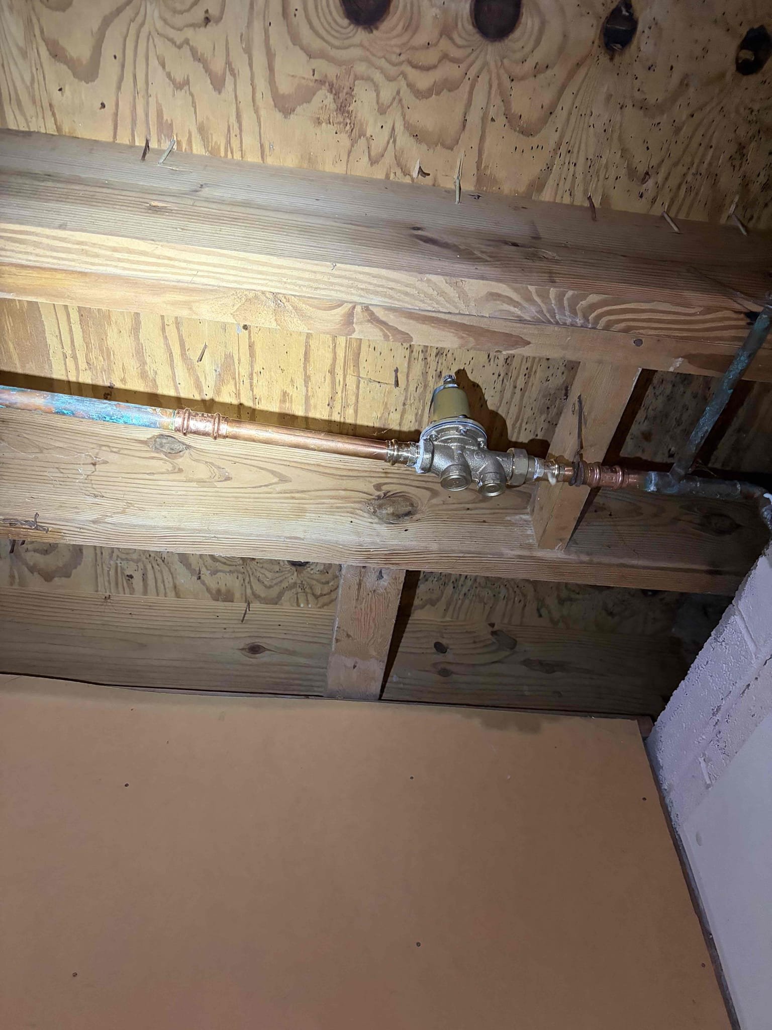 For this job came out to take a look at a water heater that was leaking. During our thorough evaluation, we came to the conclusion that the water heater is not leaking from the base. It’s leaking from the temperature and pressure relief line due to the fact that the temperature more than likely cause the issue. The water pressure on the home is at 75 psi it is considered higher than normal range. However it is still under 80 psi. Gave a few estimates, for repair and or replace the water heater is from 2014 recommended to replace the unit due to the age and all the code violations that are associated with it. At this time, it is just an estimate only.