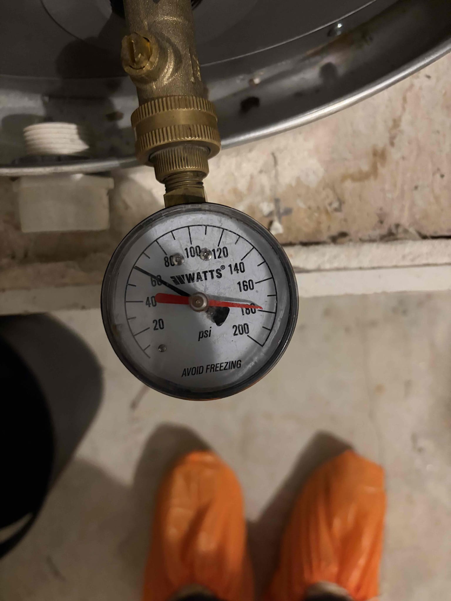 Upon arrival, customer states they’re getting lukewarm water from cold side. After inspection, noticed when turning hot water supply off. Both showers lose pressure and get no cold water. Informed customer a good starting point for a repair would be to replace both cartridges in shower.