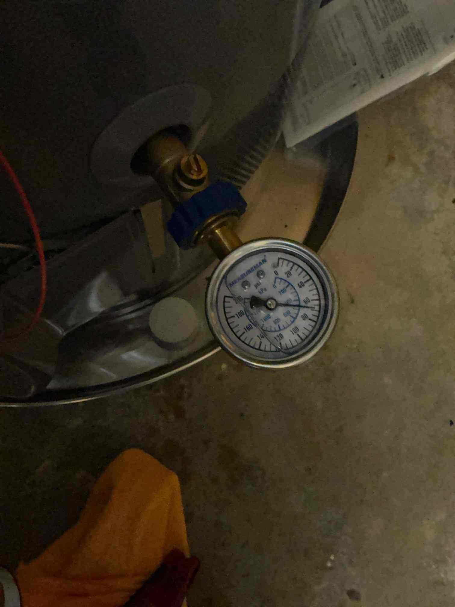 Customer has pinhole leak in copper this is now the fourth leak on copper lines. Suggested to Customer to re-pipe home gave customer quote for full home re-pipe. After approval made repair on pinhole to stop leak and will perform whole home re-pipe at a later date.