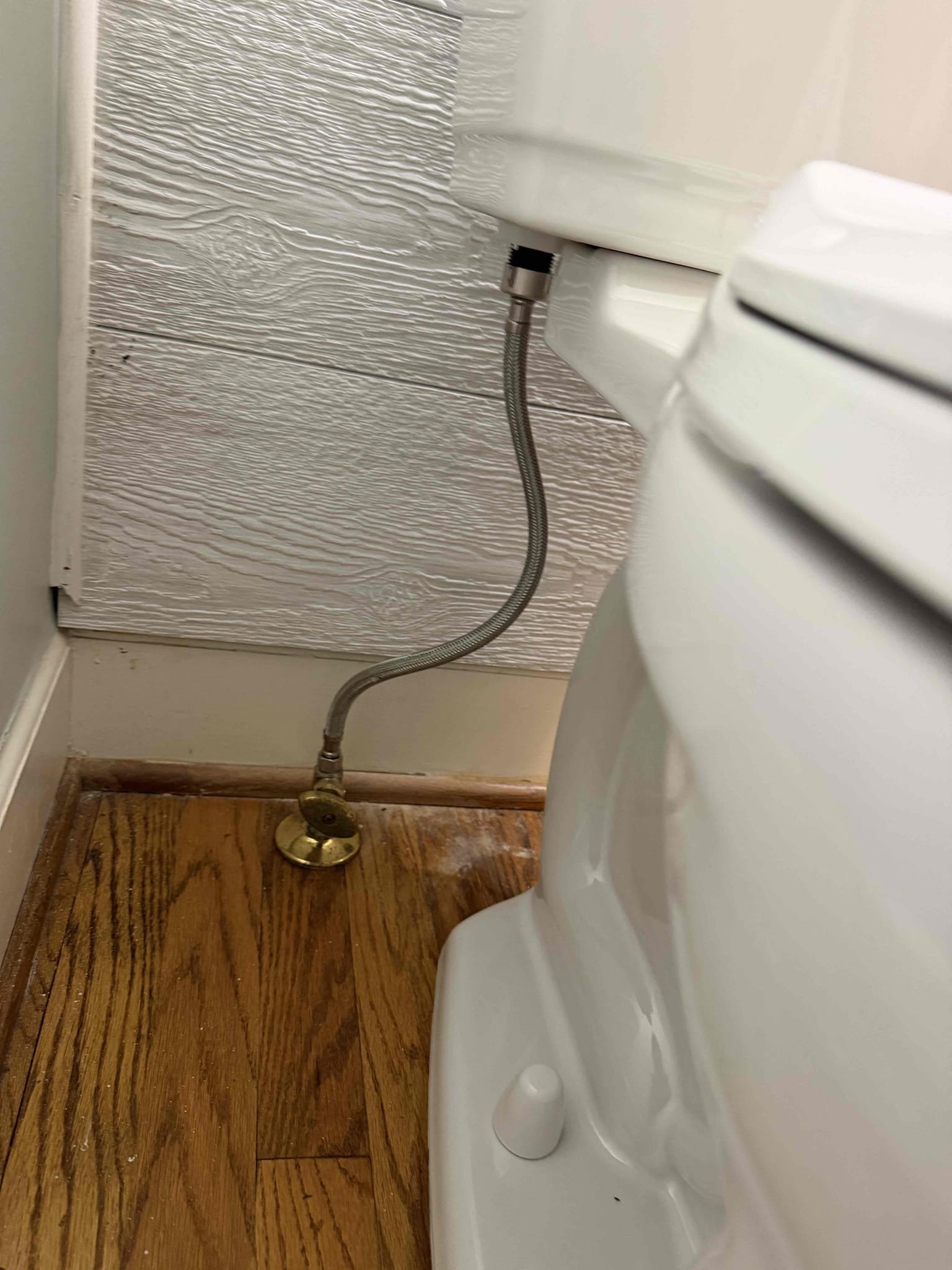 Shut water off to home. Removed existing Prv and installed hp and regular Prv with new main house shut off valve. Also flushed water heater and replaced thermal expansion tank. Turned water back on and tested. No leaks were present at this time. Set water pressure to 60 psi. Also in master bathroom furnished and install new toilet. Caulked around base of toilet. Install new toilet in main floor bathroom. Caulked around base of toilet. Cleaned up work area. 

Chen membership is $19.95 a month 