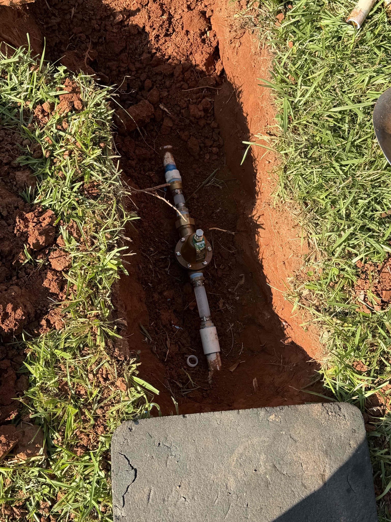   Added PRV outside for easier future maintenance tested thoroughly no leaks up upon departure