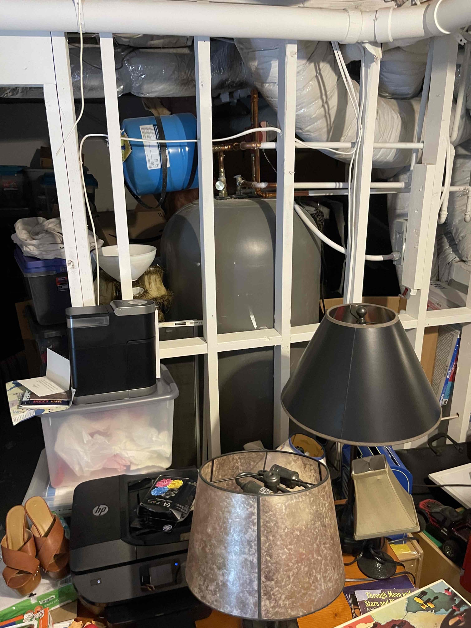 Homeowner had his home connected into the city water supply, but still had a well system supplying some of the buildings on his property. He wanted the well pump disconnected and connected into the homes supply. Removed the well tank and connected the piping back up. Allowed adequate time for glue to cure before testing. No further issue at this time. 