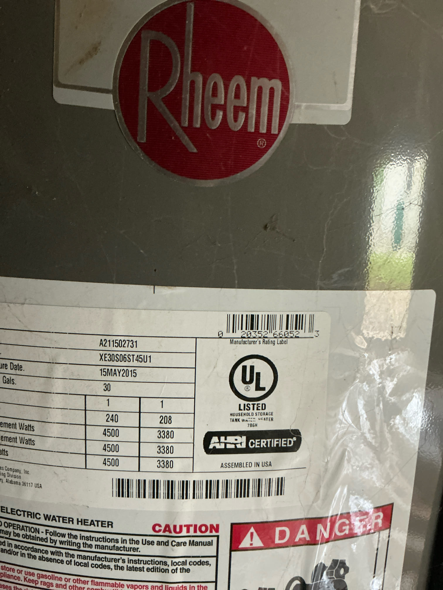 Inspected plumbing in crawl space and all fixtures. Recommend replacing water heater in crawl. Told Customer that it would cost $3000.87to replace water heater. There are no leaks at this time. Dishwasher is not connected and customer will have new dishwasher installed if house is purchased.