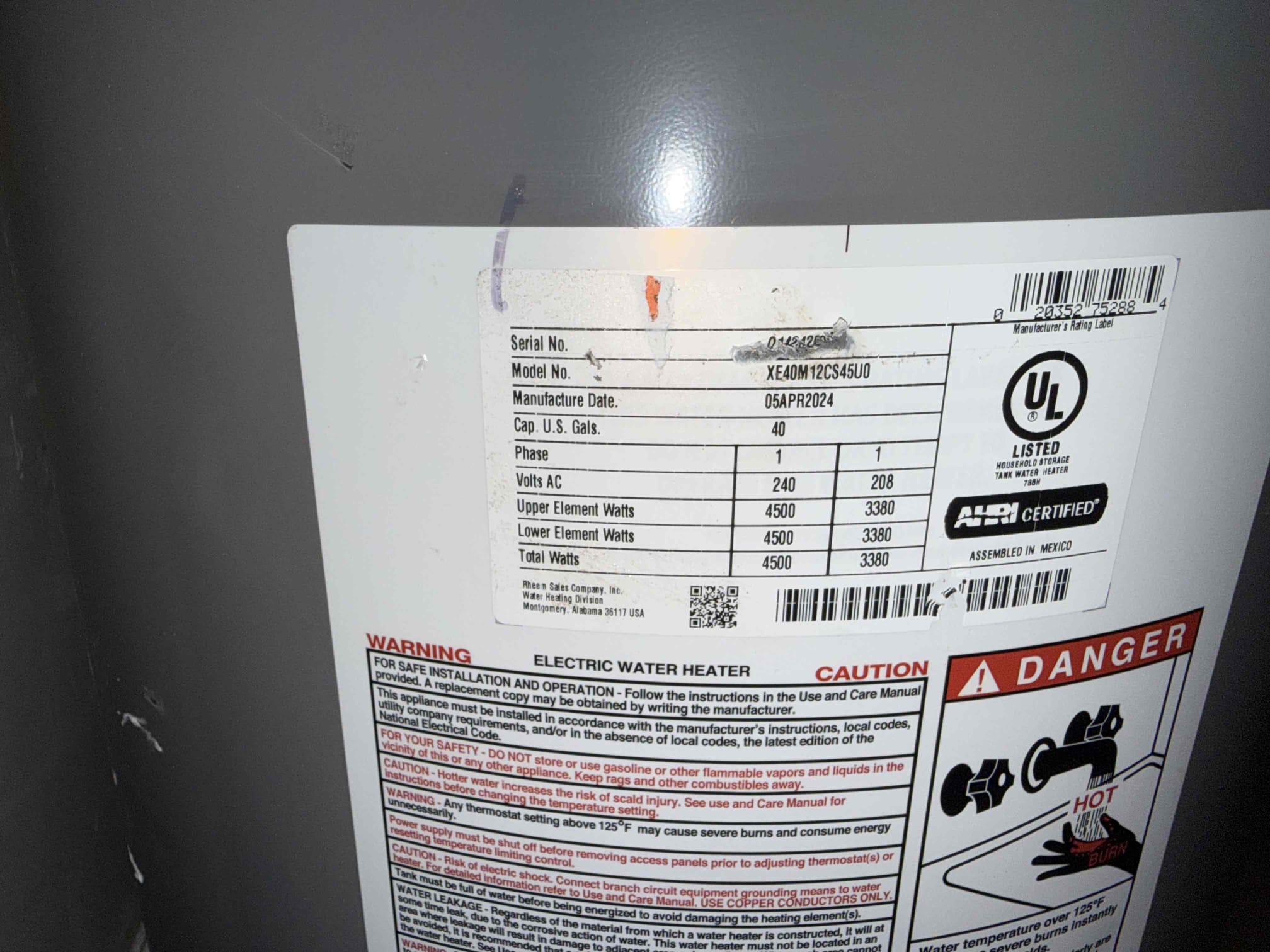 Returning Monday to run a new gas line and replace the prv. Customer paid full balance today.