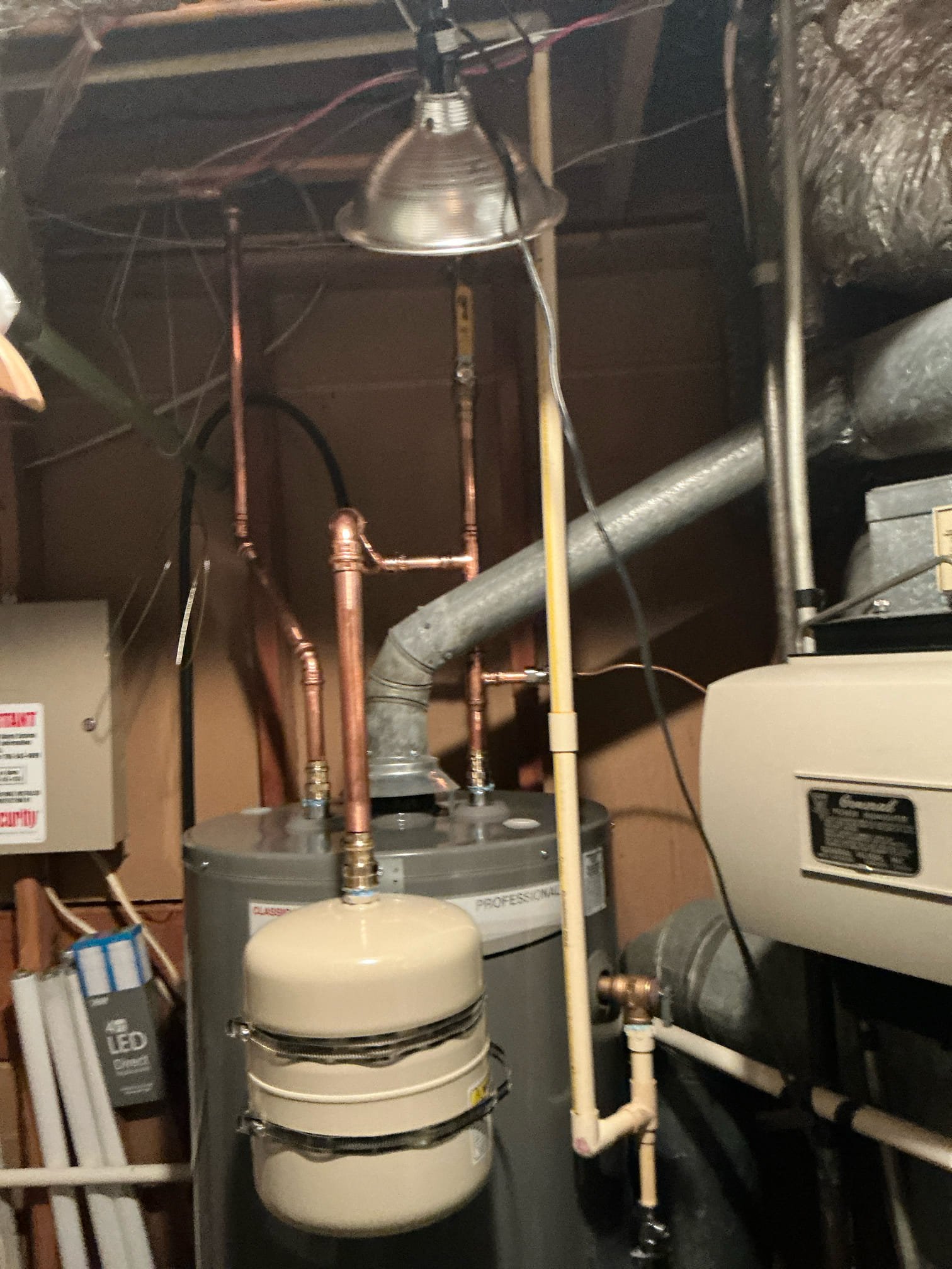 Supply and Install 50 Gallon Gas Tall Water Heater With Expansion Tank: Remove and disconnect the existing water heater. Install new 50-gallon gas tall water heater supplied by Chen Plumbing in the current location. Installation includes setting a new drip pan (if pan fits in accessible space) and installing a thermal expansion tank to regulate system pressure. A full-port ball valve will be installed on the cold water supply line to improve flow and allow for easier maintenance. The new unit will be connected to the existing gas system, and the burner assembly will be lit to ensure proper ignition. Venting will be inspected and adjusted or replaced as needed for safe operation.

Warranty: This installation is backed by a 2-year labor warranty, covering our workmanship, and a 6-year parts warranty on the water heater itself. 

Note: Please be advised that Chen Plumbing will responsibly remove and dispose of the old water heater unless the customer provides written instructions to Chen 