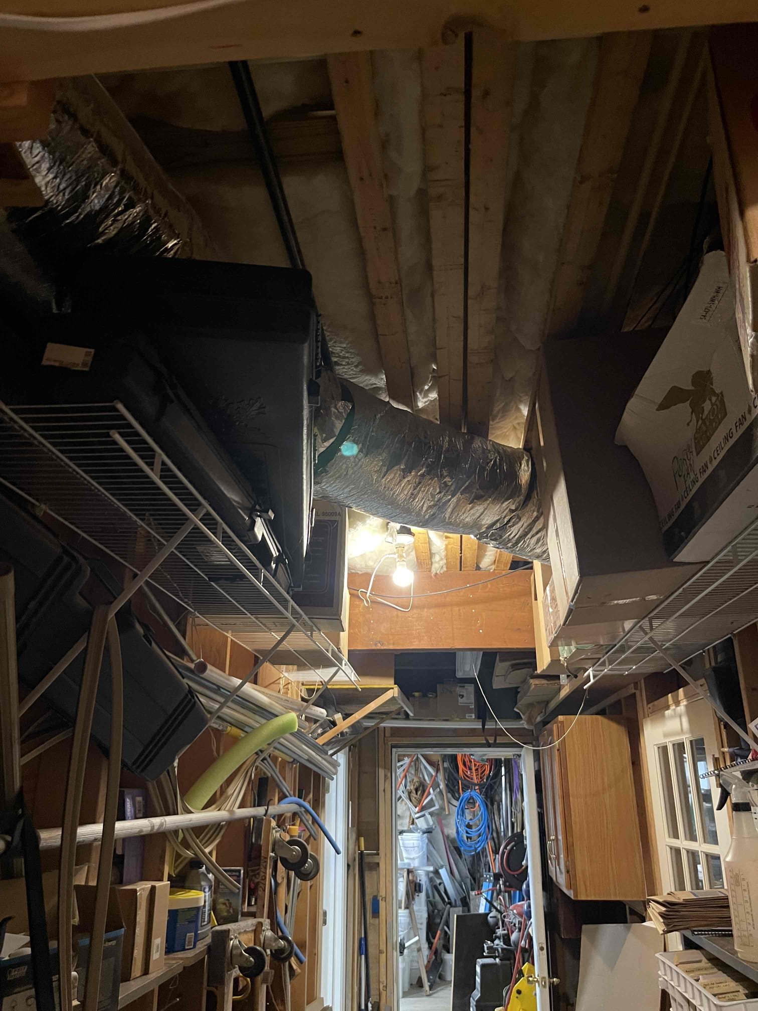 Left quote to run a gas line from a 3/4 line in the exterior of the home, and connect it to a 1/2” line on the exterior of the home. 