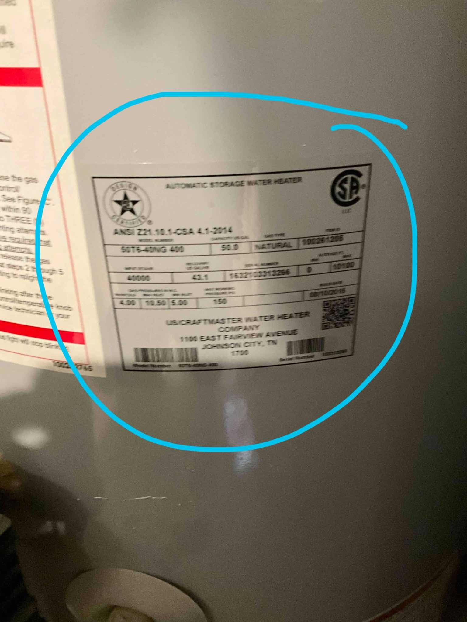 Left quote for water heater and two toilet customer approved will return tomorrow to install