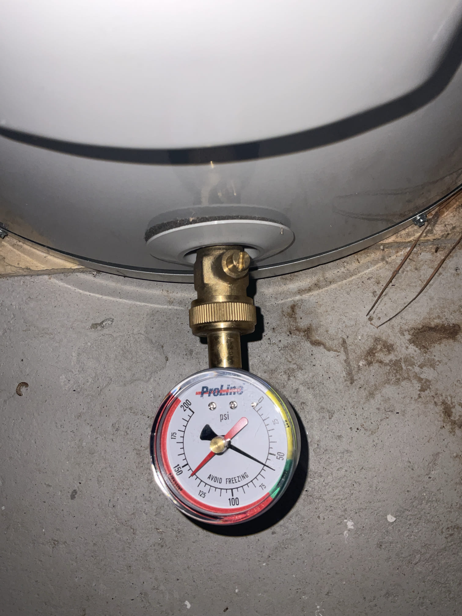 Today we Replaced a toilet stop valve and supply line in the lower level bathroom behind the garage 
