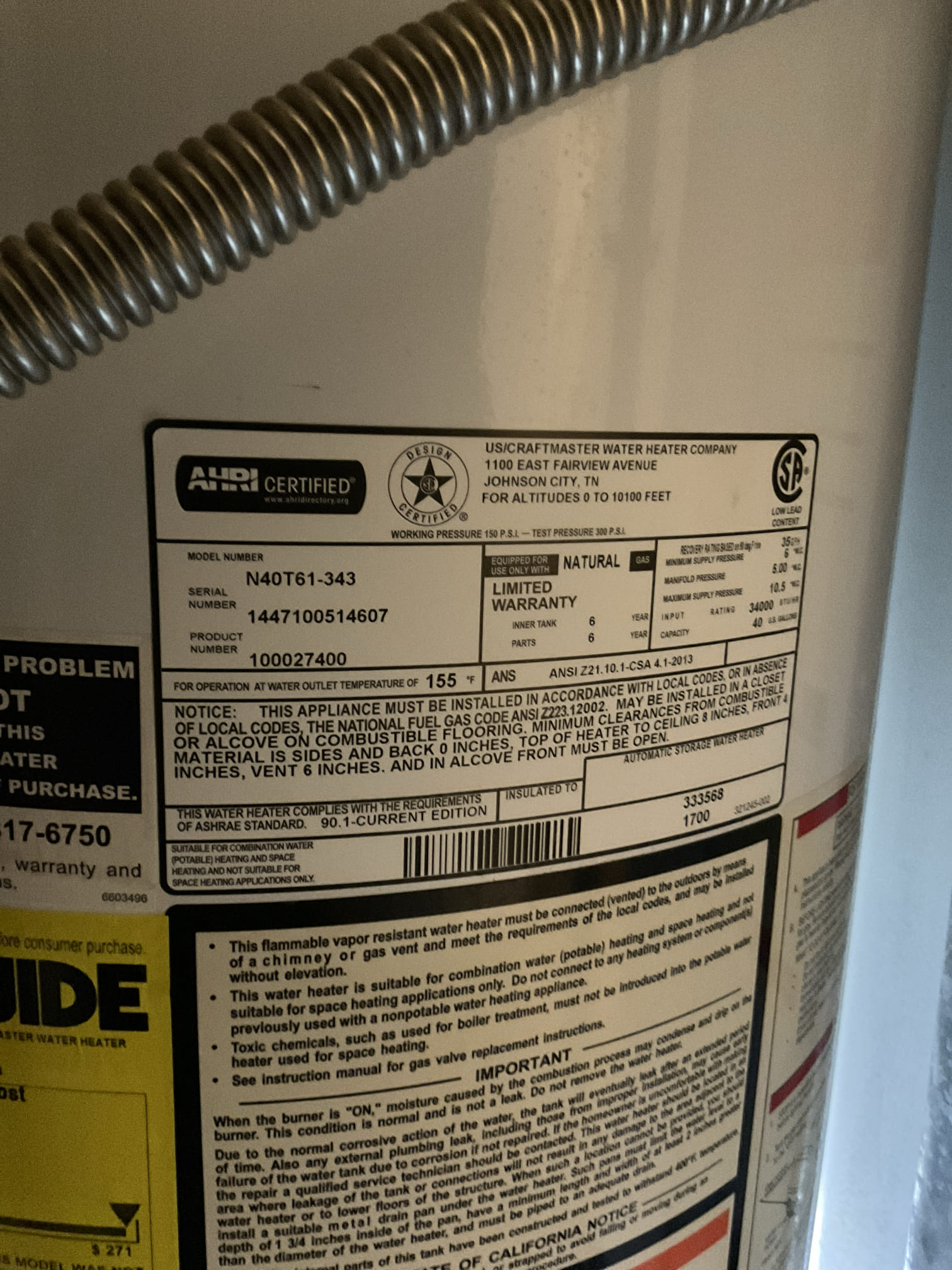 Today we did house visit , checked for any leaks , found an old water heater need replacing it , quote and agreed price will come back tomorrow to install it . 