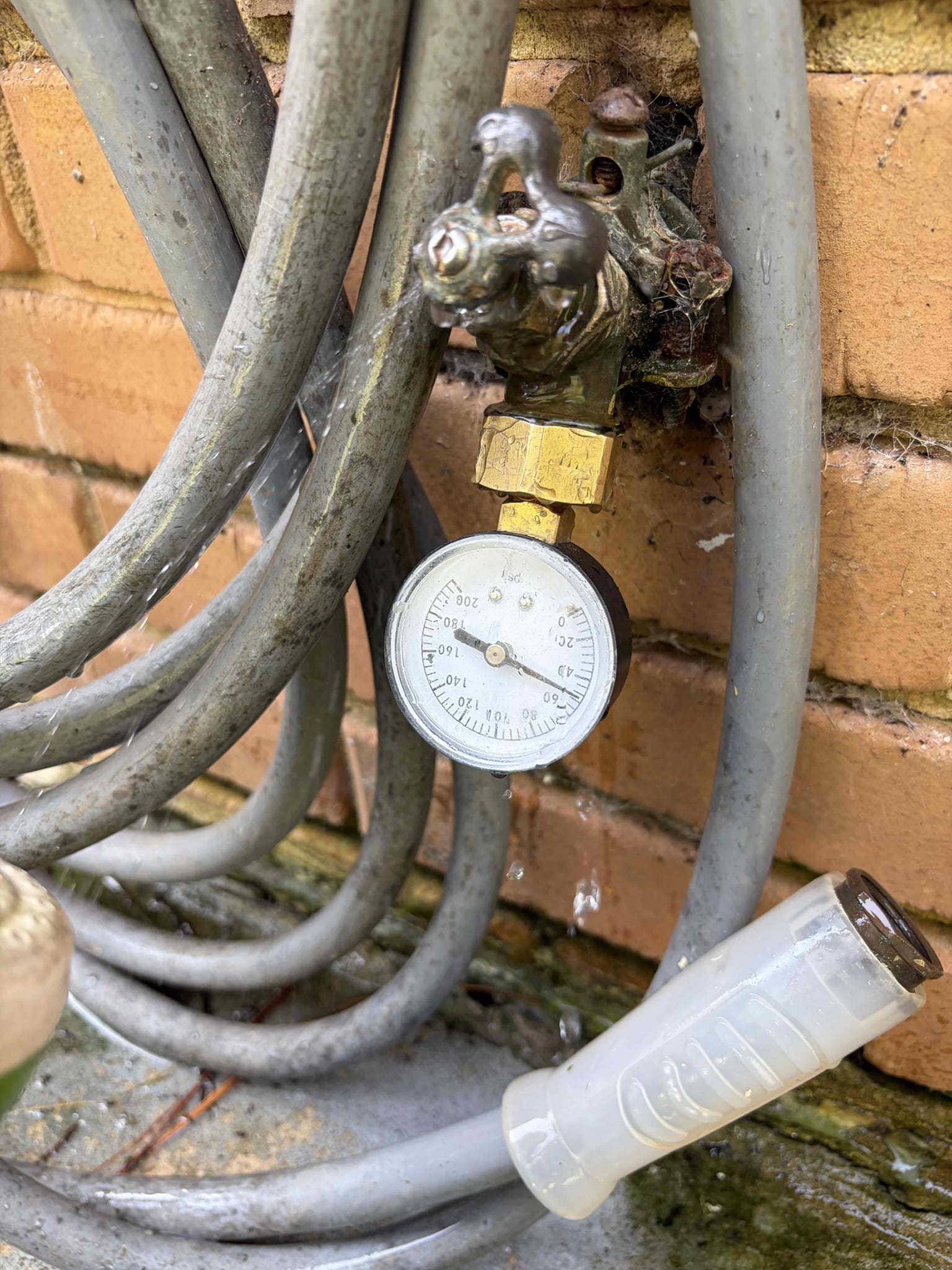 For this job came out to take a look and issue underneath the kitchen sink. The garbage disposal wiring is not correct nor is the faucet being secured to the sink itself unable to figure out if the nut is still there attached to the faucet that secures it, however I cannot see The hardware for the faucet in the disposal needs to be fixed because there’s too much pressure holding off on exposed wiring in the P-trap so in my recommendation is to replace the customer supplied Chen plumbing supplied. The customer will have to reach out to the landlord in order for us to do any work at this time.