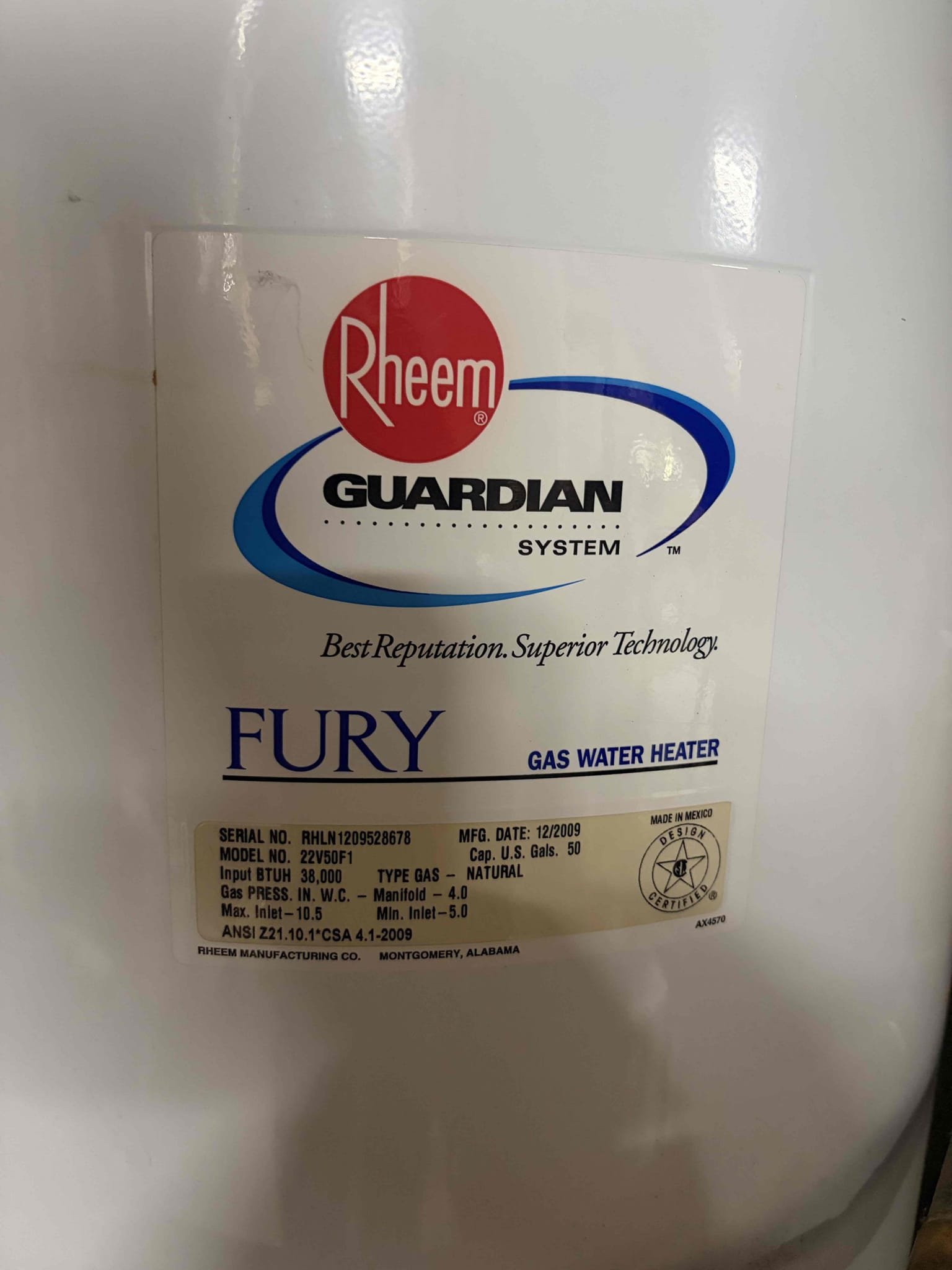 Provided customer estimate to replace leaking water heater. Also provided estimate to replace PRV. PRV failed, home pressure is testing at 120 psi. Customer states she will have to do research and call us back.