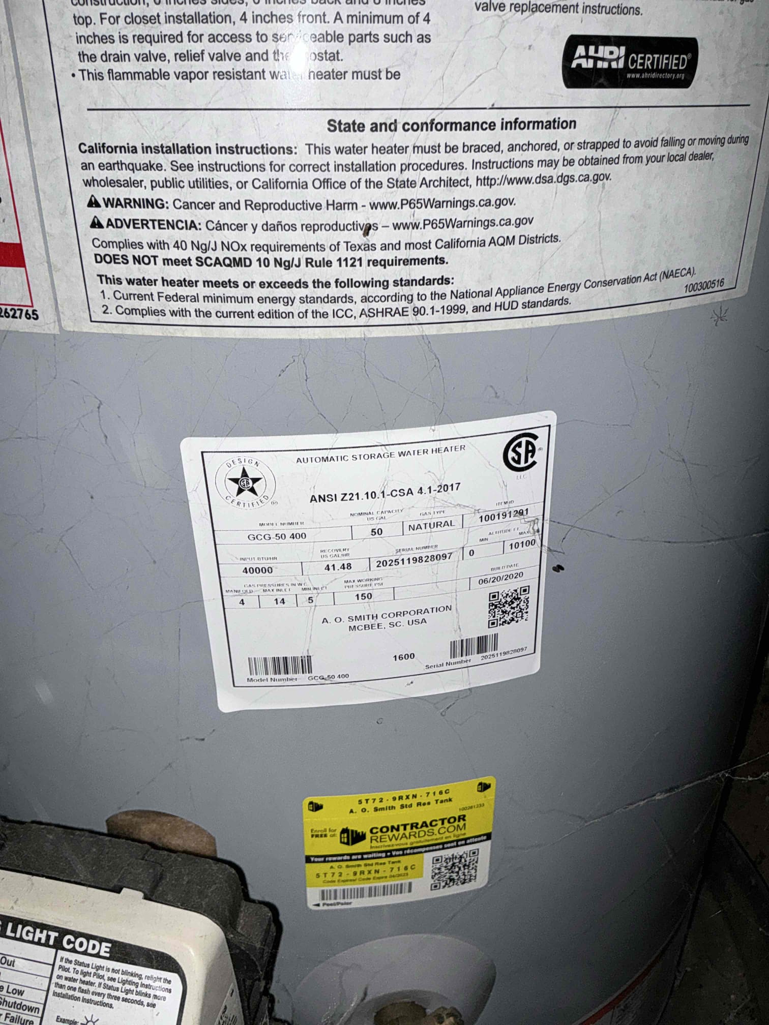 Diagnosed kitchen faucet leaking. Found hot cartridge is in rough shape. Went out to supply house to locate new cartridges. Was told they need to be ordered. Put in a parts request for new cartridges and once parts come in we will return to install. 

Checked water heater and pressure. Heaters are from 2020 and in good shape and pressure is at 65psi. In perfect range 