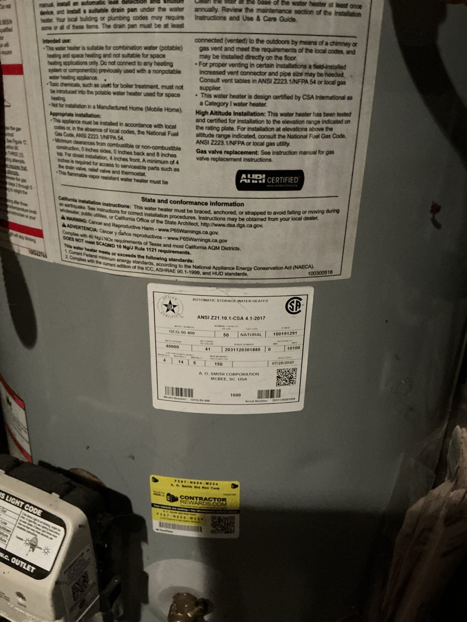 Diagnosed kitchen faucet leaking. Found hot cartridge is in rough shape. Went out to supply house to locate new cartridges. Was told they need to be ordered. Put in a parts request for new cartridges and once parts come in we will return to install. 

Checked water heater and pressure. Heaters are from 2020 and in good shape and pressure is at 65psi. In perfect range 
