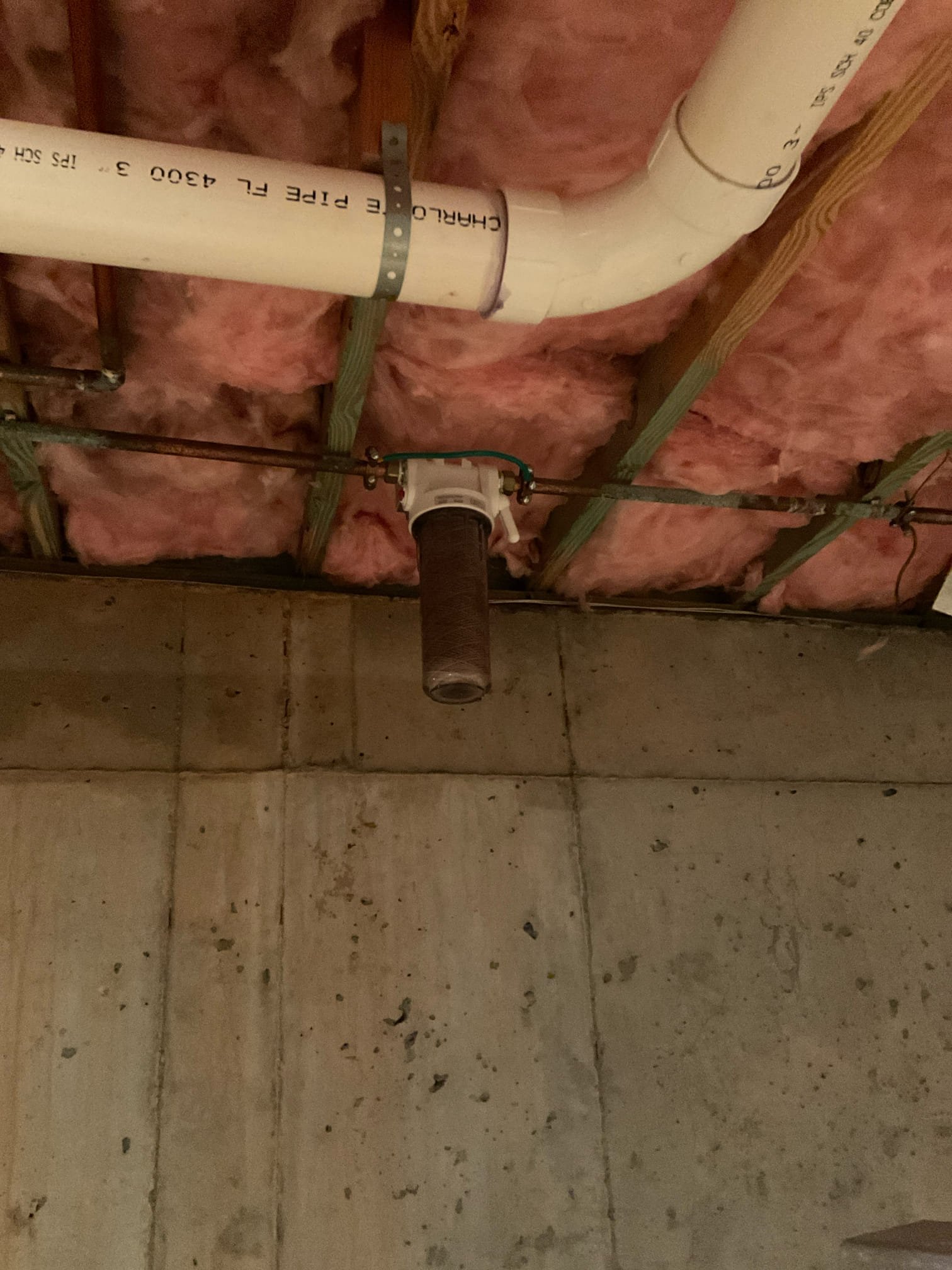 Customer stated that sediment filter was leaking and wanted it replaced. Gave customer options on replacing sediment filter and customer agreed. Removed the existing filter and furnish and install installed new one. Tested and no leaks were present at this time. Cleaned up work area.

One year warranty on work performed today