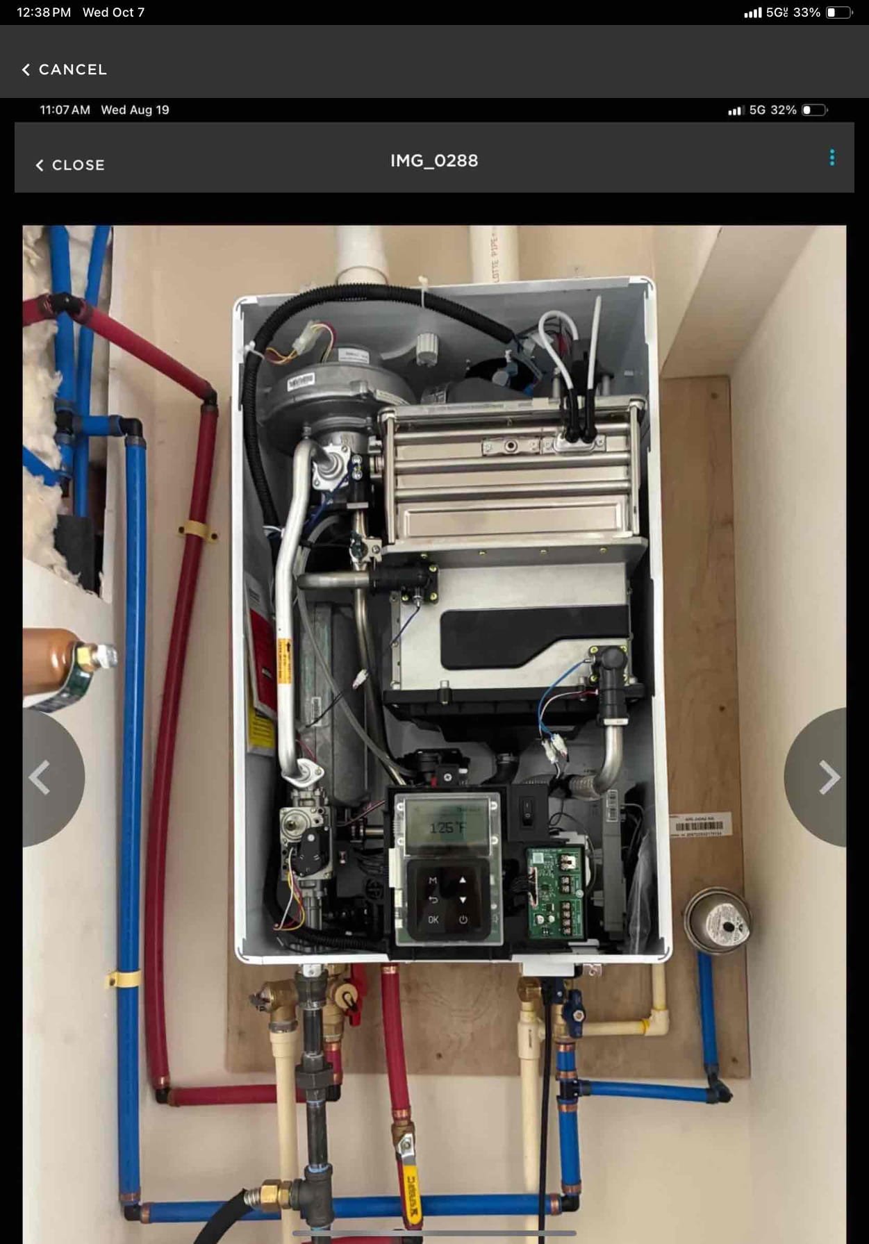 Customer stated that there was a leak coming from laundry room into mudroom down below. Took a look around and found two separate issues. One was laundry drain was backing up when washing machine restraining and also when washing machine is filling up, there is a leak coming from bottom underneath the pan. Stated to customer that we can take care of the drain by sneaking draining. Went ahead and ran snake through laundry, drain and cleared blockage. Afterwards tested by running multiple loads through laundry machine and now everything is draining as it should. Recommended not to use washing machine until washing machine itself is repaired because of leak. Cleaned up work area.