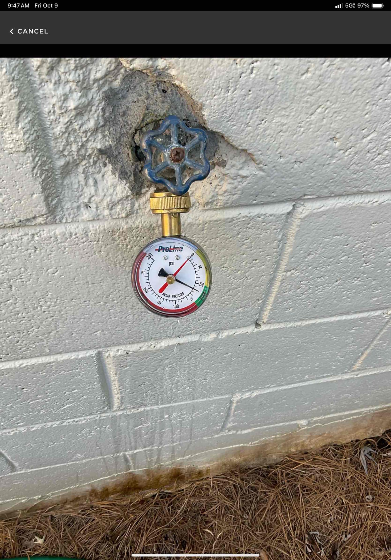 Customer stated that there was hot water coming from hose bib. Capped off existing line and ran new line off cold water line. Tested in no leaks were present at this time.