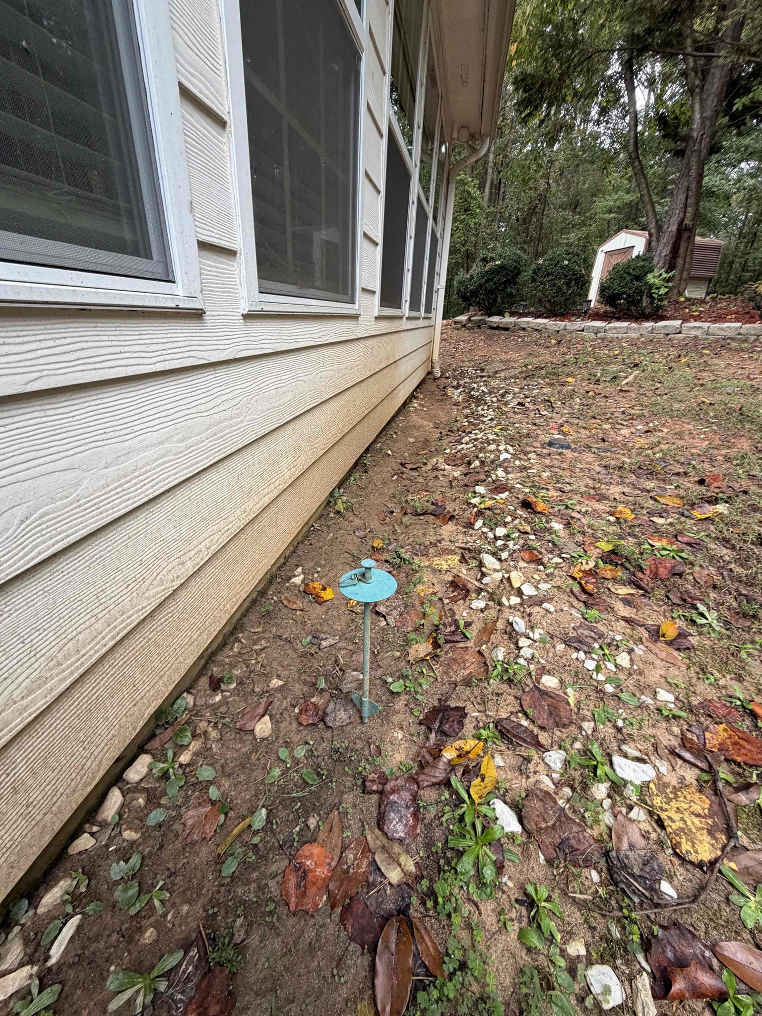 For this job, it came out to take a look at a French drain that was clogged up with mud dirt and debris. The options are very limited on what we can do. The corrugated pipe is approximately 10+ years old, if we were to get the corrugated French drain line, the corrugated will break due to how much water pressure is going through the pipe considering the pipe is super brittle more than likely it’s just in a break and will need to be replaced. I gave an estimate to get the corrugated line, however it is strongly advised not to do that. Additionally, I recommended to replace it and gave the options for the homeowner. Additionally, the water heater is from 2015. I provided an estimate to get that replaced at this time. The customer wants to wait on services and they are all set at this time.