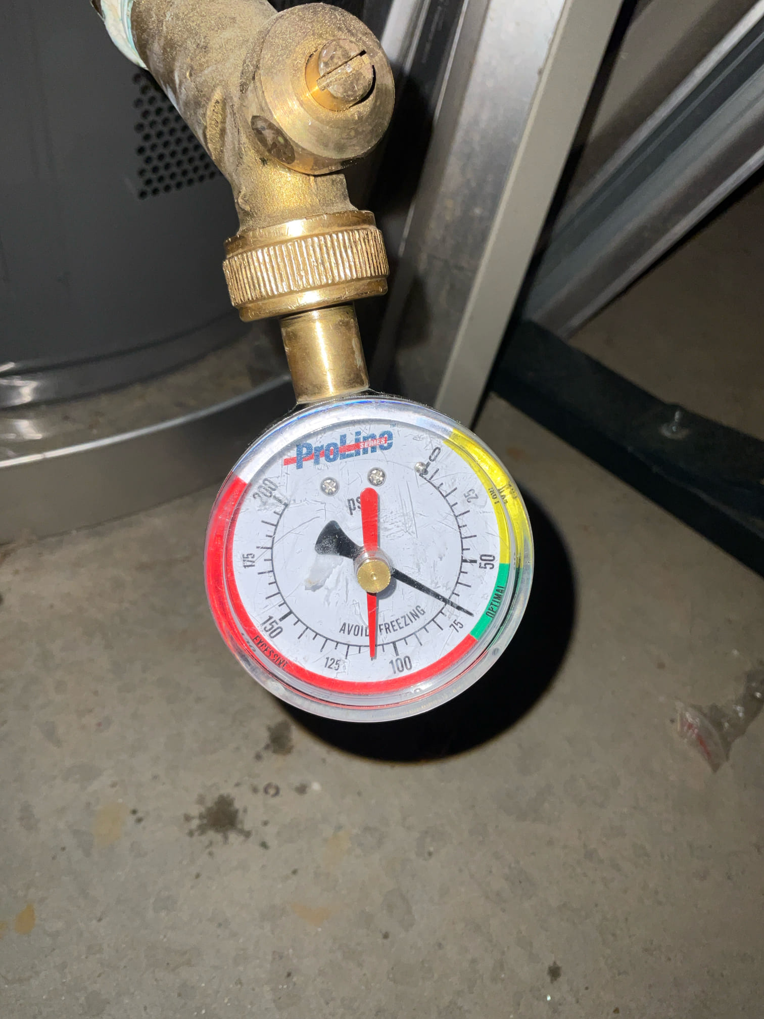 Customer wanted to replace section of cold waterline above kitchen. Gave customer options as far as repairs and at this time customer didn’t want to proceed with any work.