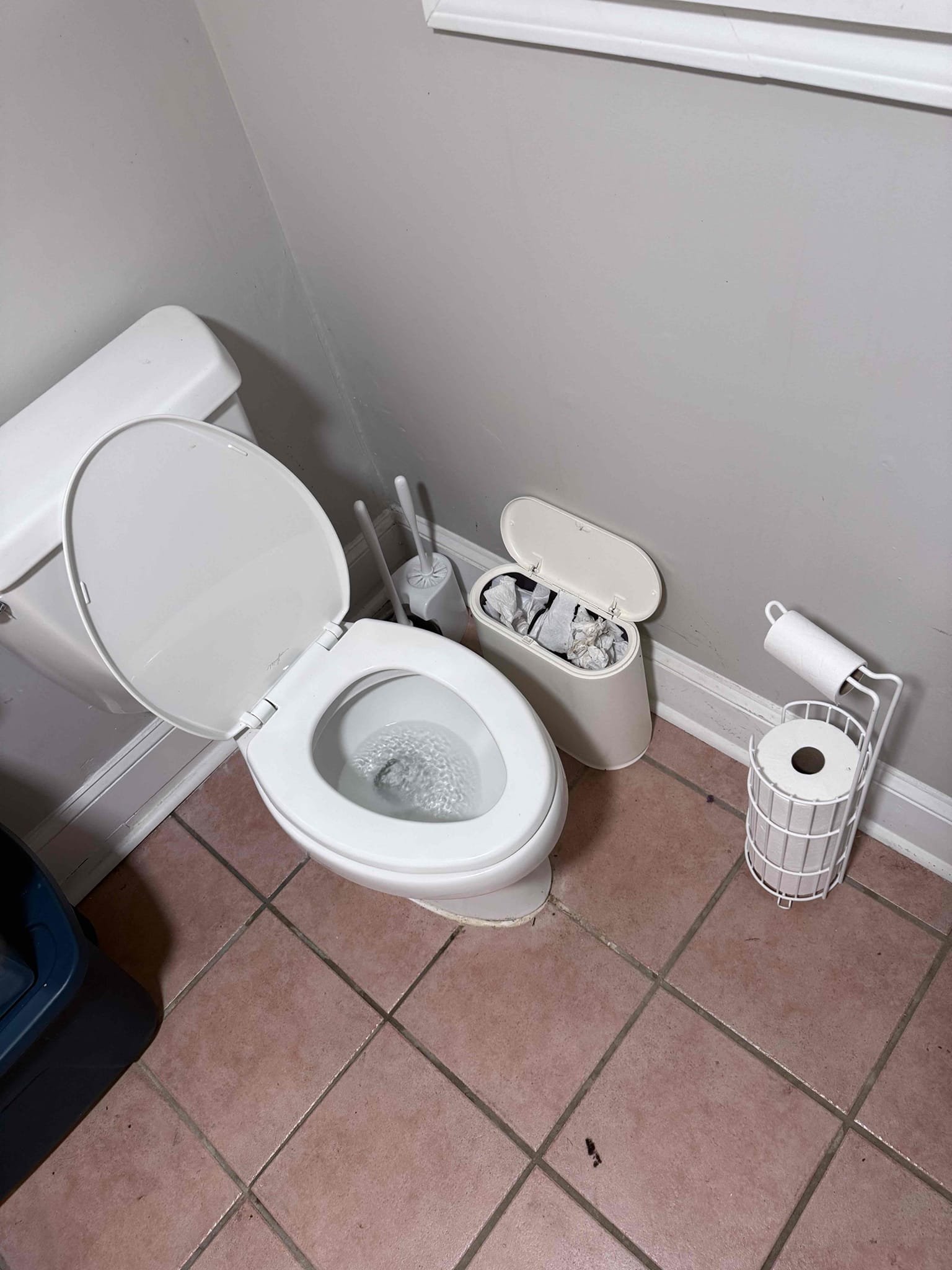 Upon arrival, the customer reported recurring sewer backups and a noticeable sewer odor inside the property. I explained that the recommended first step would be to pull and reset the toilet and perform a sewer camera inspection to identify the cause of the issue. The customer approved the estimate for the diagnostic work.

I removed the toilet and performed a camera inspection of the sewer line. During the inspection, I discovered a separation in the sewer piping along with significant root intrusion. These conditions are likely contributing to the recurring backups and sewer odor. Due to the pipe separation and extensive root intrusion, the integrity and overall condition of the remaining sewer line could not be confirmed through the initial inspection alone.

I reviewed my findings with the customer and discussed two repair options: a localized spot repair to address the identified damage or a complete sewer line replacement from the home to the city sewer tap. I explained that a sp