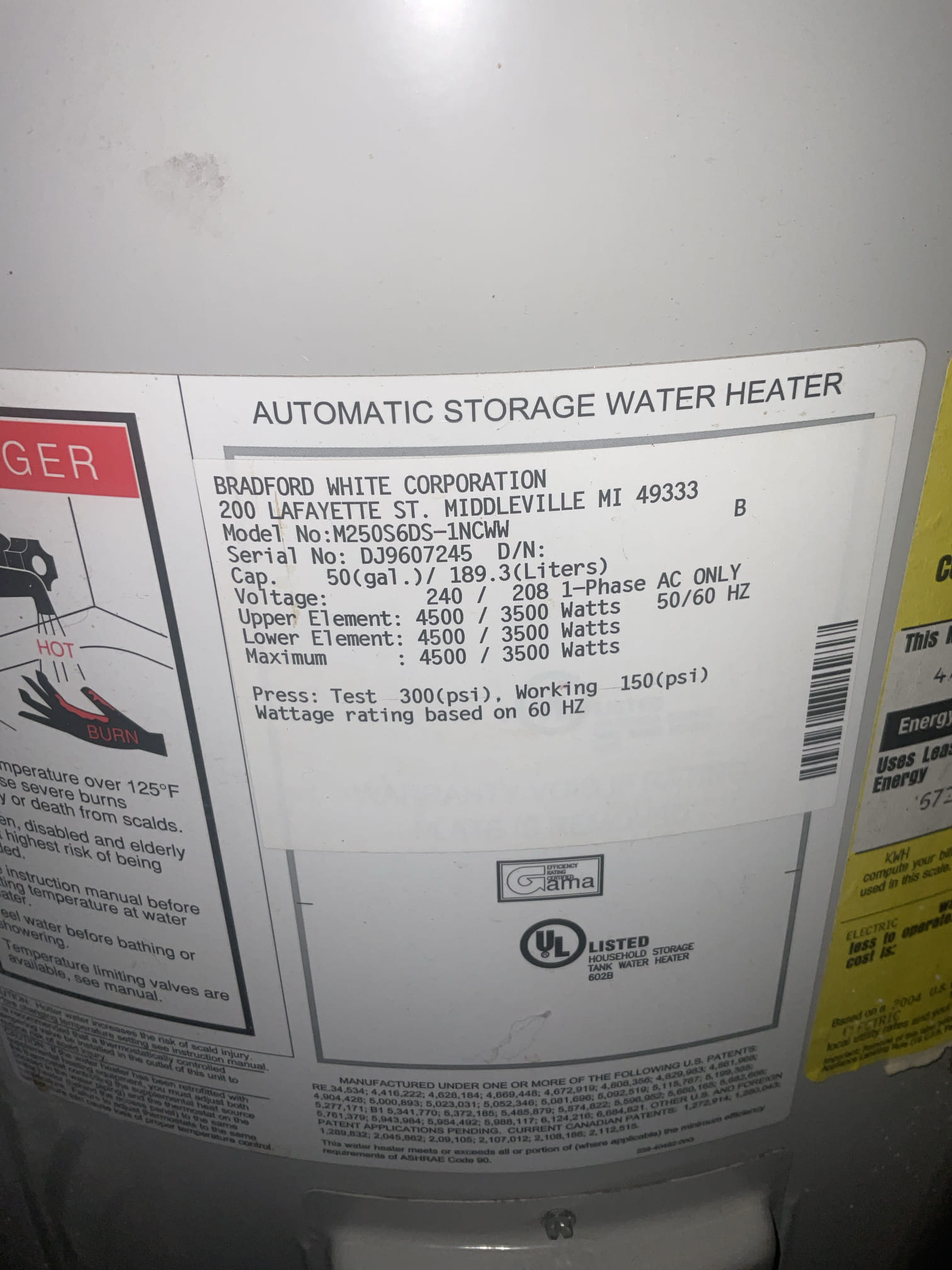 Found a running toilet upstairs, we did rebuild tank with a new fill valve , flapper and supply line . Also quoted a expansion tank replace with some cPVC pipe rework 