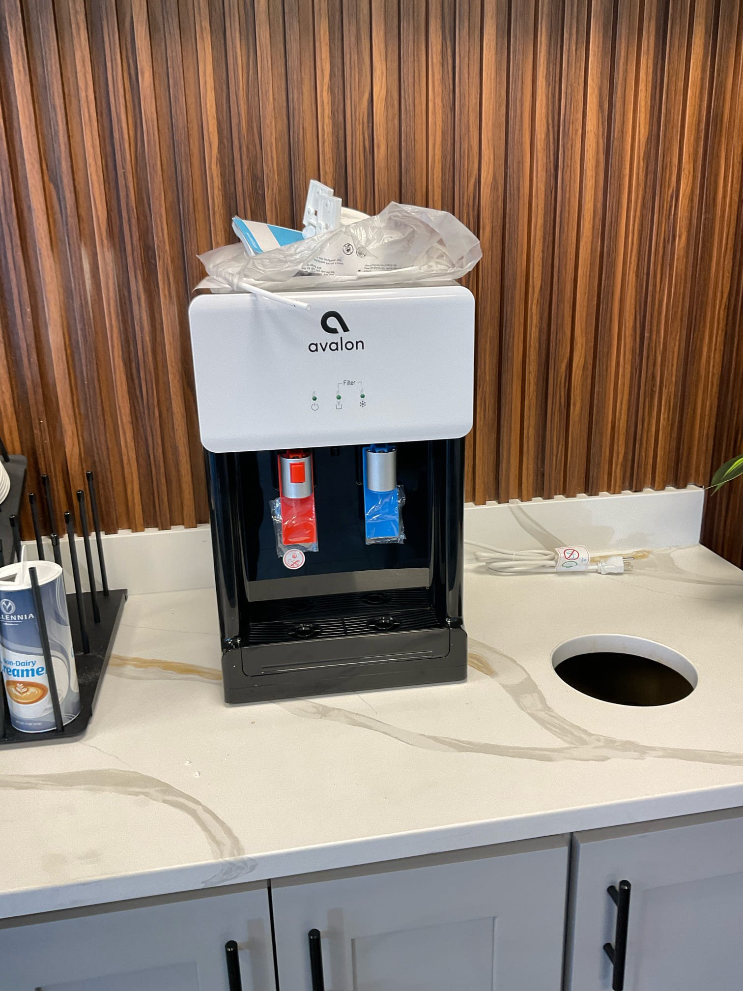 Customer wanted water dispenser installed. Gave customer quote to install dispenser for $384.66. Filters didn’t come with water dispenser and customer was going to order them to come in and wanted us to install them as well at not extra charge. Stated that we can do that for $489.49 for 2 trips and customer didn’t want to do that. Also customer didn’t authorize me to charge trip charge for today.