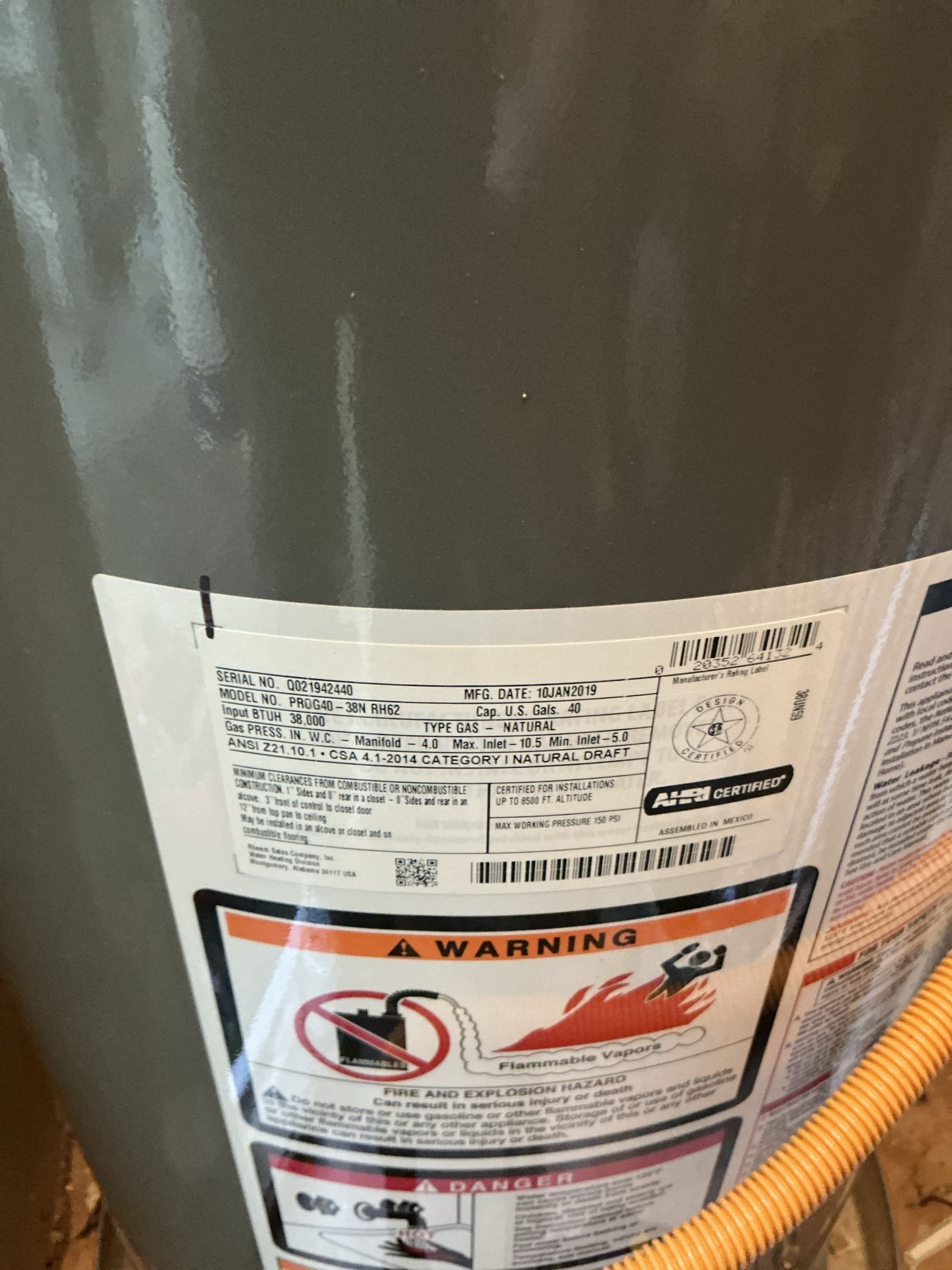Diagnosed loud banging noise near water heater. Found old pressure regulator failed causing loud water hammering. Shut off water to home and drained system. Cut out and removed old pressure regulator and some nearby pipe. Installed new regulator and reworked piping to adapt to new regulator. Set pressure to 65psi. No leaks found after work completed 