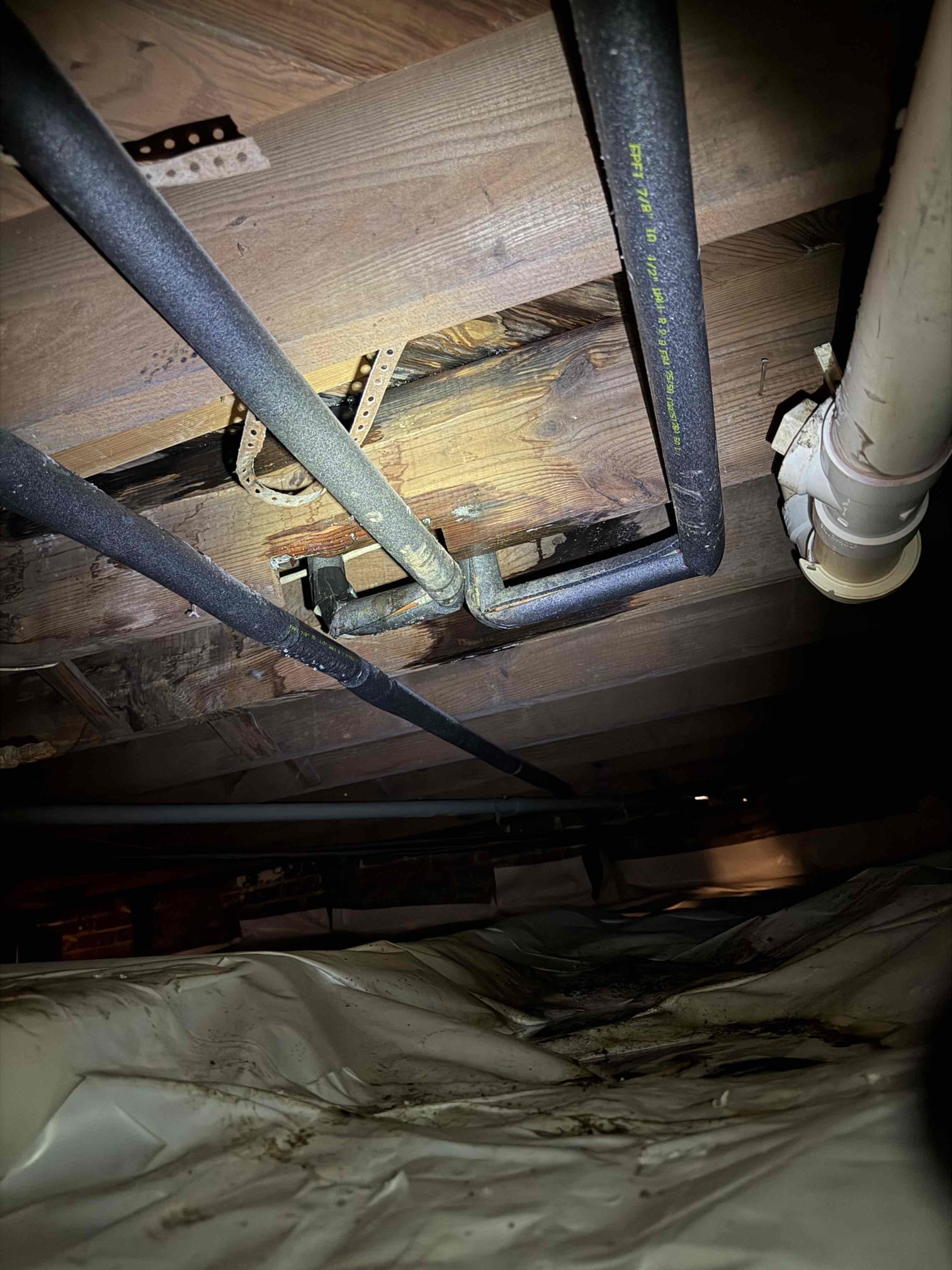 Upon arrival, customer states they’re experiencing a back up in washing machine drain. Customer also has new faucet they are wanting to be installed. After inspection, noticed washing machine drain is backed up, also noticed drip coming from cold supply line. Provided customer with estimates, customer approved estimates. Cleared soft blockage in drain line. Also replaced hot and cold washing machine supply lines. New supply lines are braided stainless steel supply lines. Tested system, no leaks at departure. Also installed customer supplied kitchen faucet. 