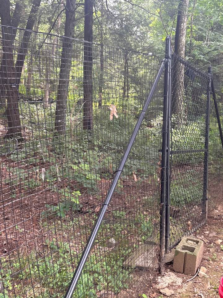 Redding, CT - Deer fence repair!  
