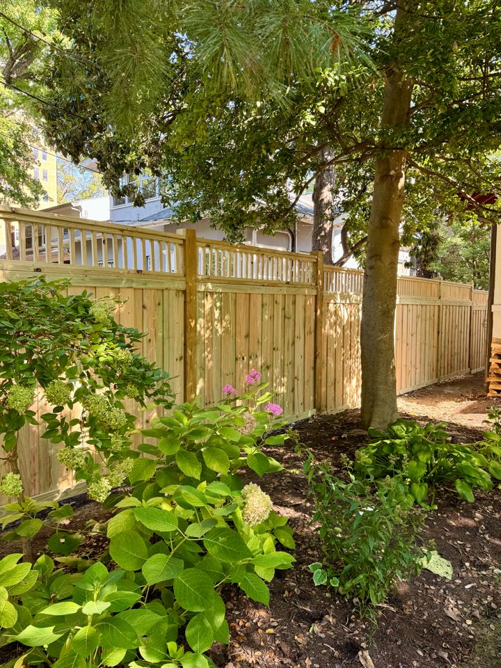 Louisville, KY - 8’ wood board on board cap and trim in the Highlands