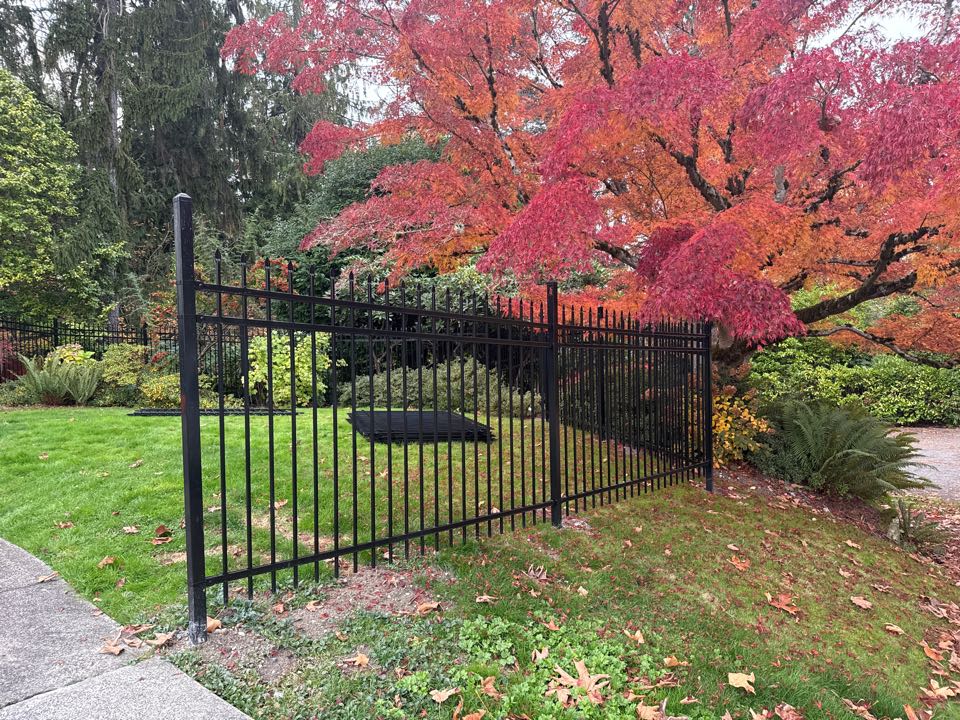 Seattle, WA - Stage 2 installing ornamental fence in Mt. Baker.