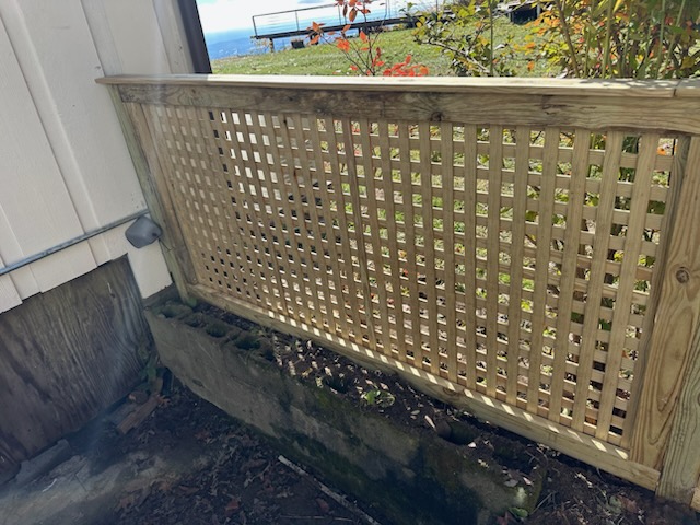 Custom Wood Lattice Fence Installation on Signal Mountain, TN

Top Rail Fence Chattanooga recently completed a custom wood lattice fence on Signal Mountain, TN, designed to match the homeowner’s exact vision for a decorative and functional backyard feature. This handcrafted lattice-style fence adds privacy while maintaining an open, airy look — perfect for enhancing outdoor living spaces in the unique mountain terrain. Built with precision and tailored to the customer’s specifications, this decorative wood lattice fence brings both charm and craftsmanship to the property.

If you’re looking for a custom wood fence on Signal Mountain or anywhere in the Chattanooga area, Top Rail Fence Chattanooga delivers beautiful, made-to-order results that stand out.