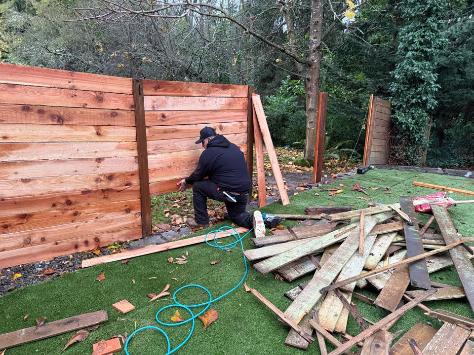 Seattle, WA - Doing some fallen tree repair in crown hill.